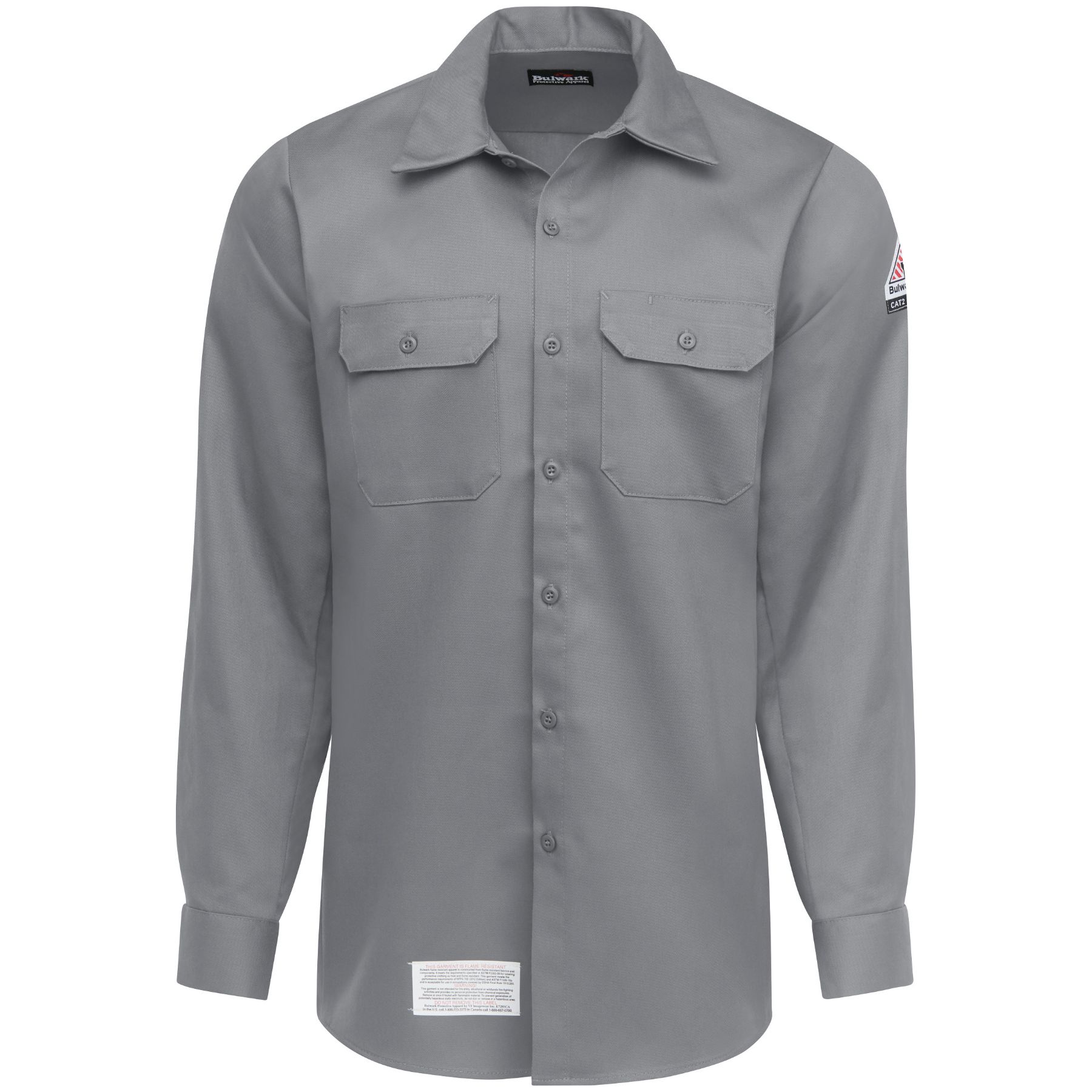 Bulwark®  Men's Midweight Excel FR® ComforTouch® Work Shirt