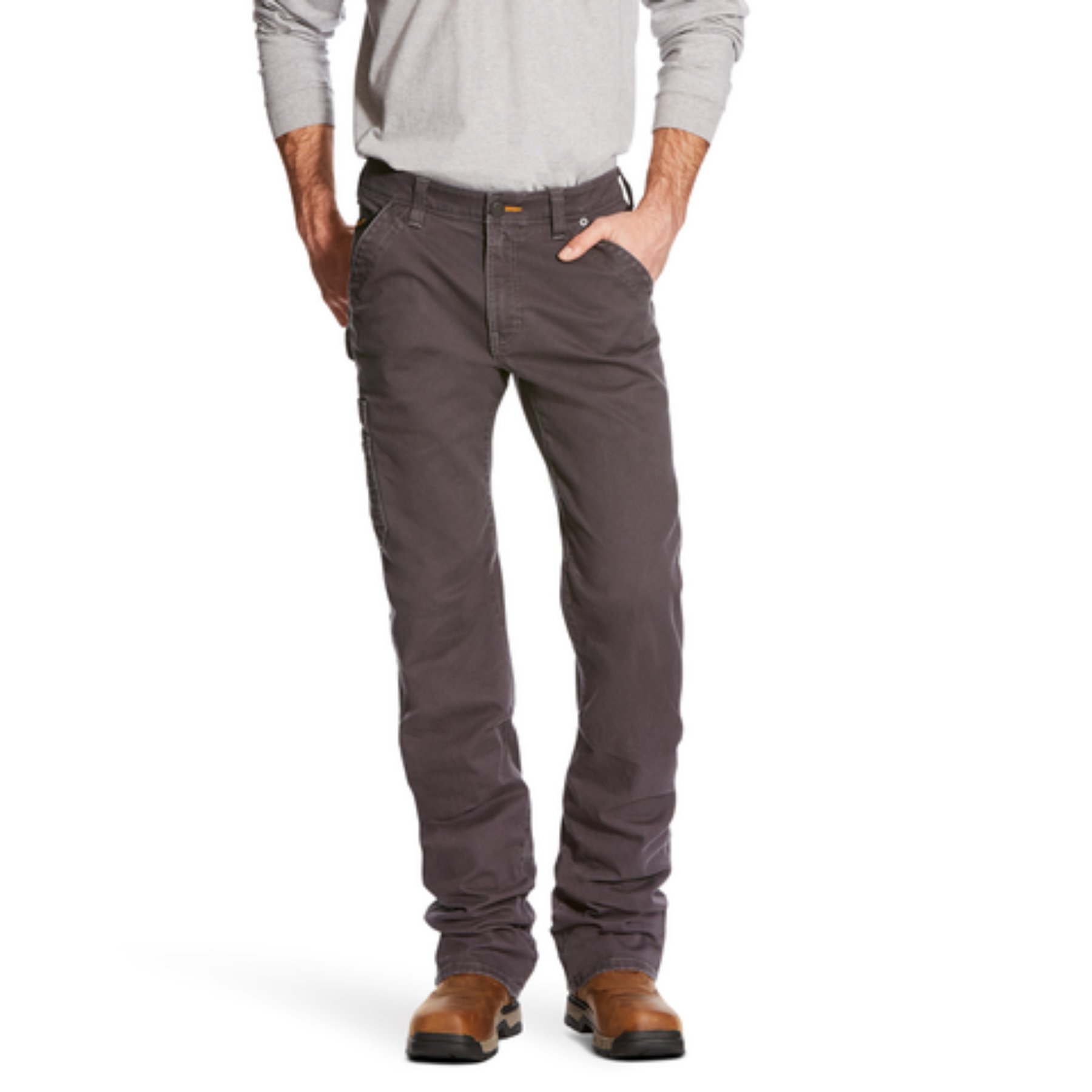 Ariat Rebar M4 Relaxed Washed Twill Dungaree DuraStretch Boot Cut Pants
