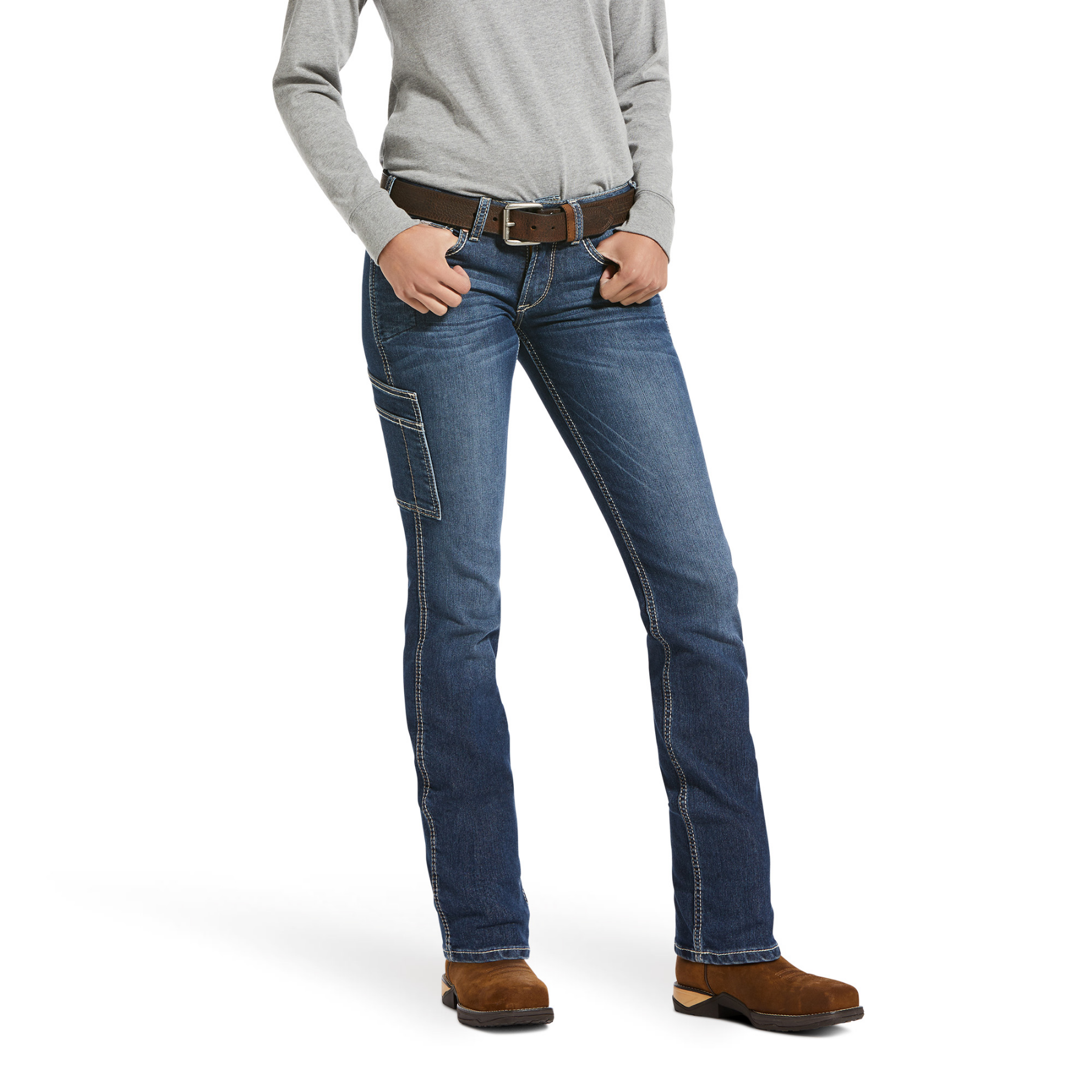 Ariat  Rebar  DuraStretch Riveter Straight Leg Jean