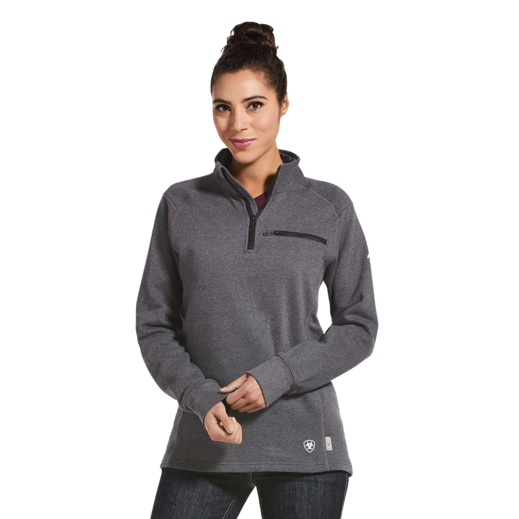 Ariat  FR Rev 1/4 Zip Top