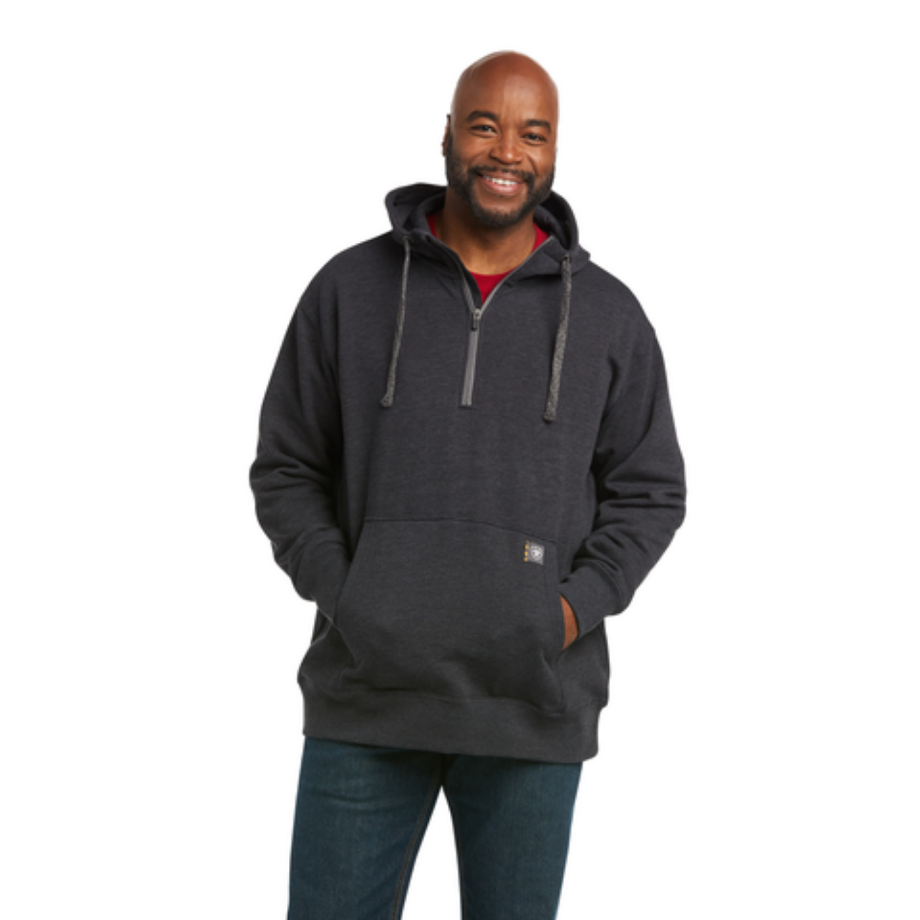 Ariat  Rebar Workman 1/4 Zip Hoodie
