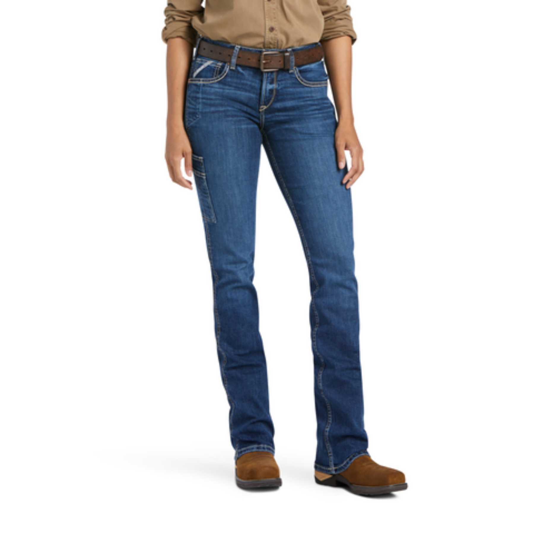 Ariat  Rebar Work Flex Perfect Rise Riveter Boot Cut Jean