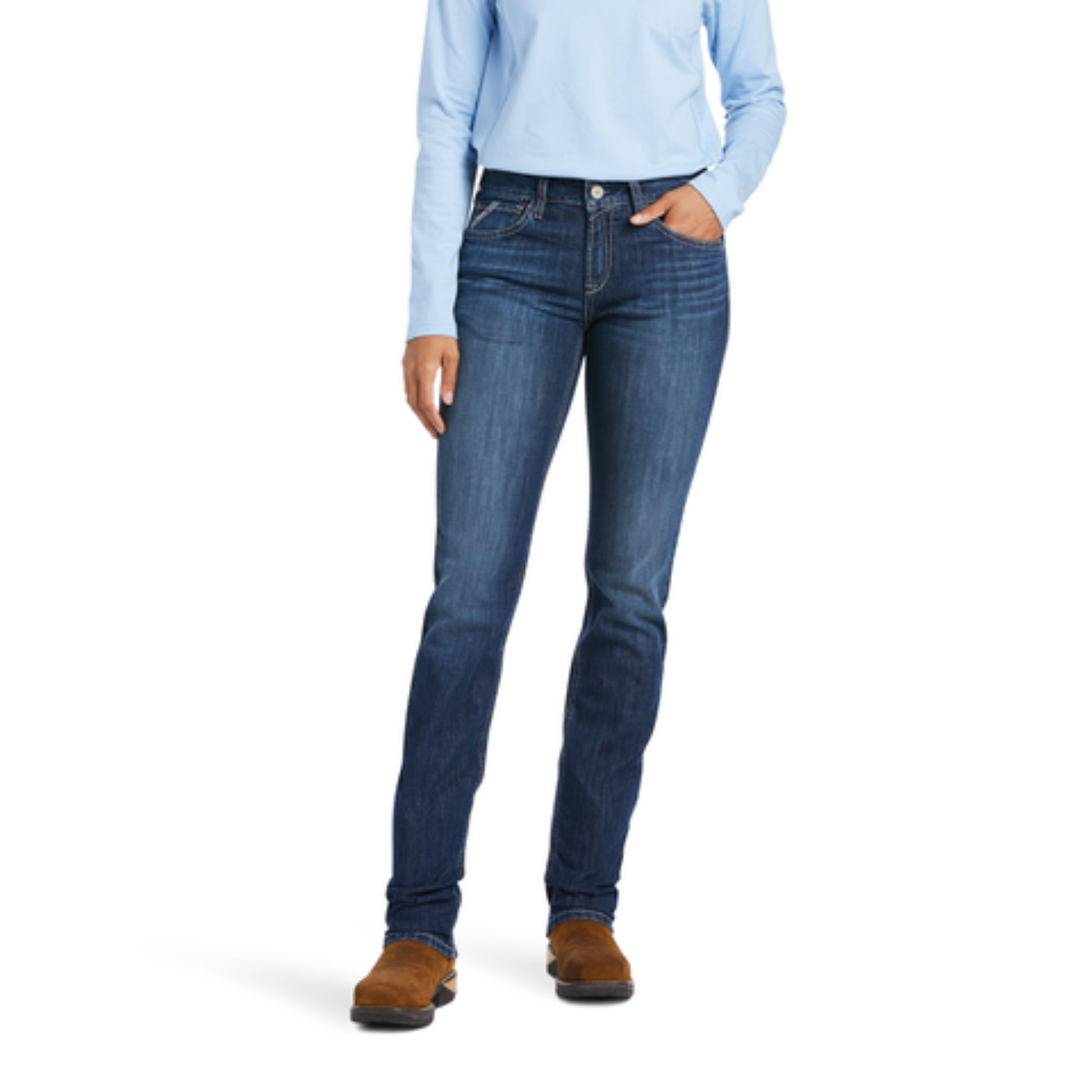 Ariat FR Perfect Rise DuraLight Stretch Avelynn Slim Leg Jean