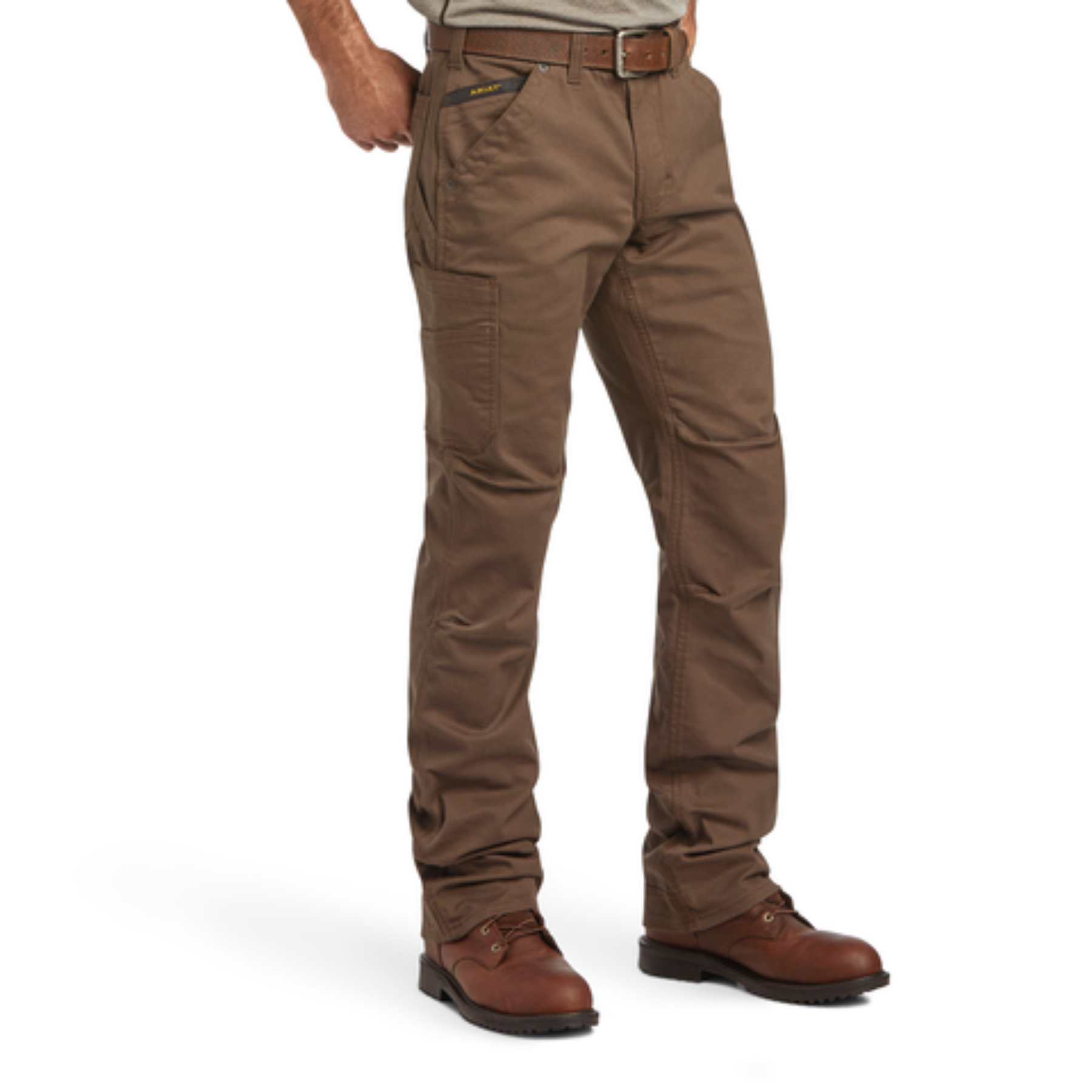 Ariat Rebar M5 Straight DuraStretch Washed Twill Dungaree Straight Leg Pant