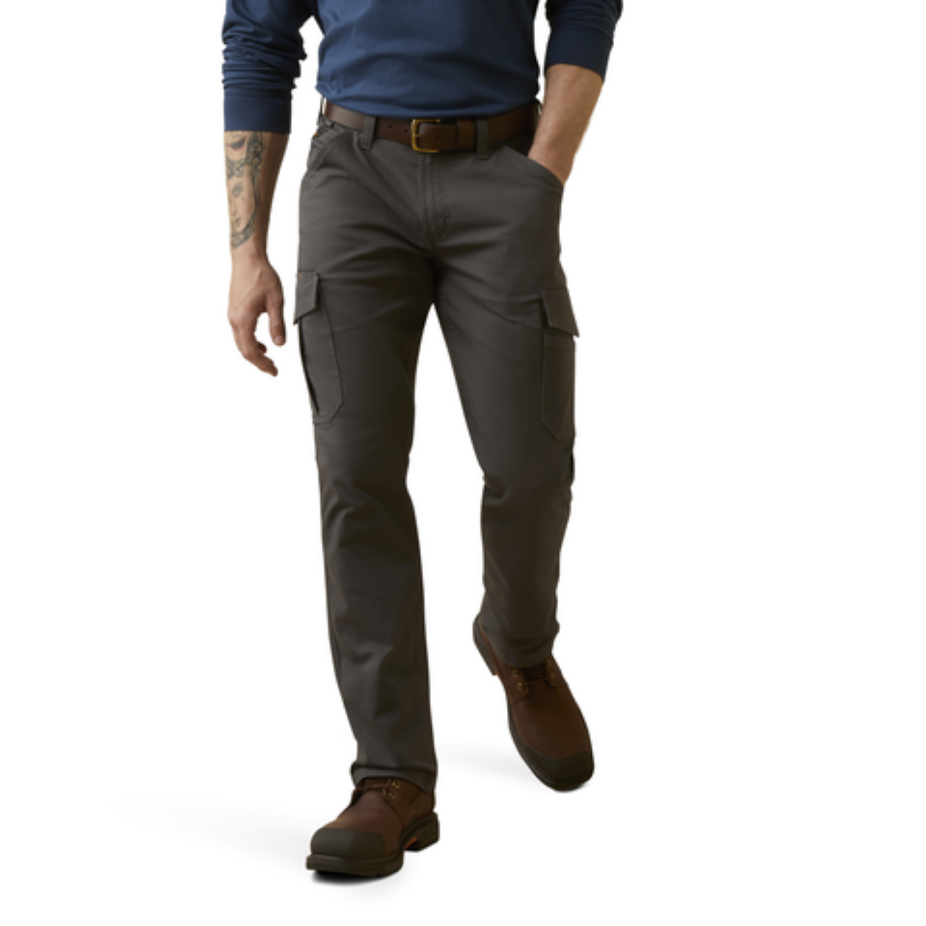 Ariat  Rebar M4 Relaxed Made Tough Cargo Straight Pant