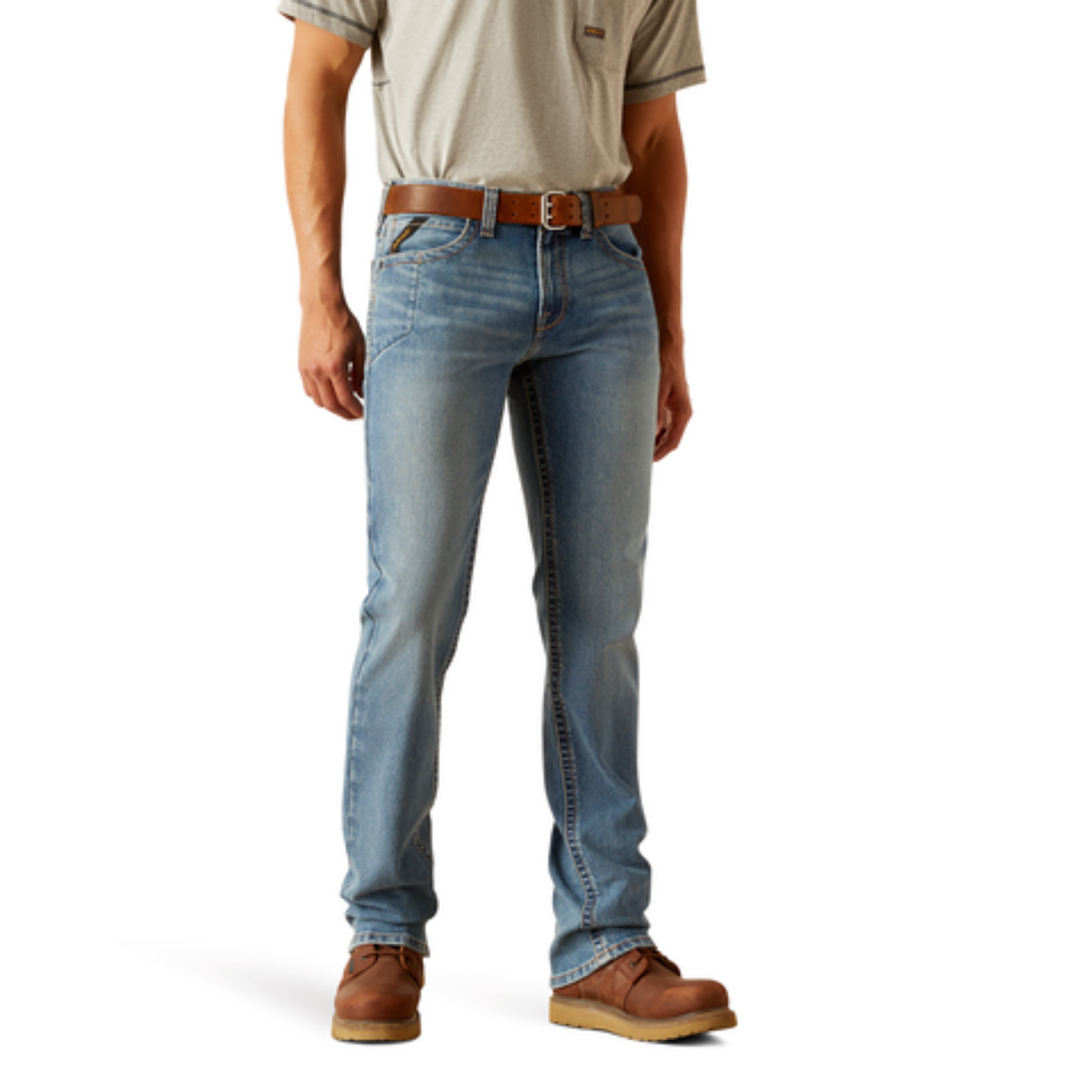 Ariat  Rebar M7 Slim Rail DuraStretch Straight Leg Jeans
