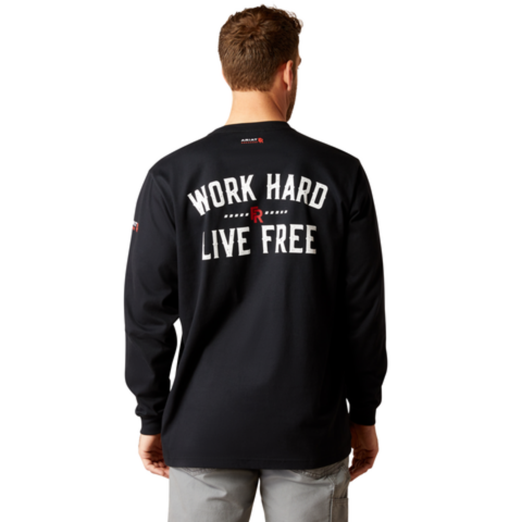 Ariat  FR Work Hard Live Free T-Shirt