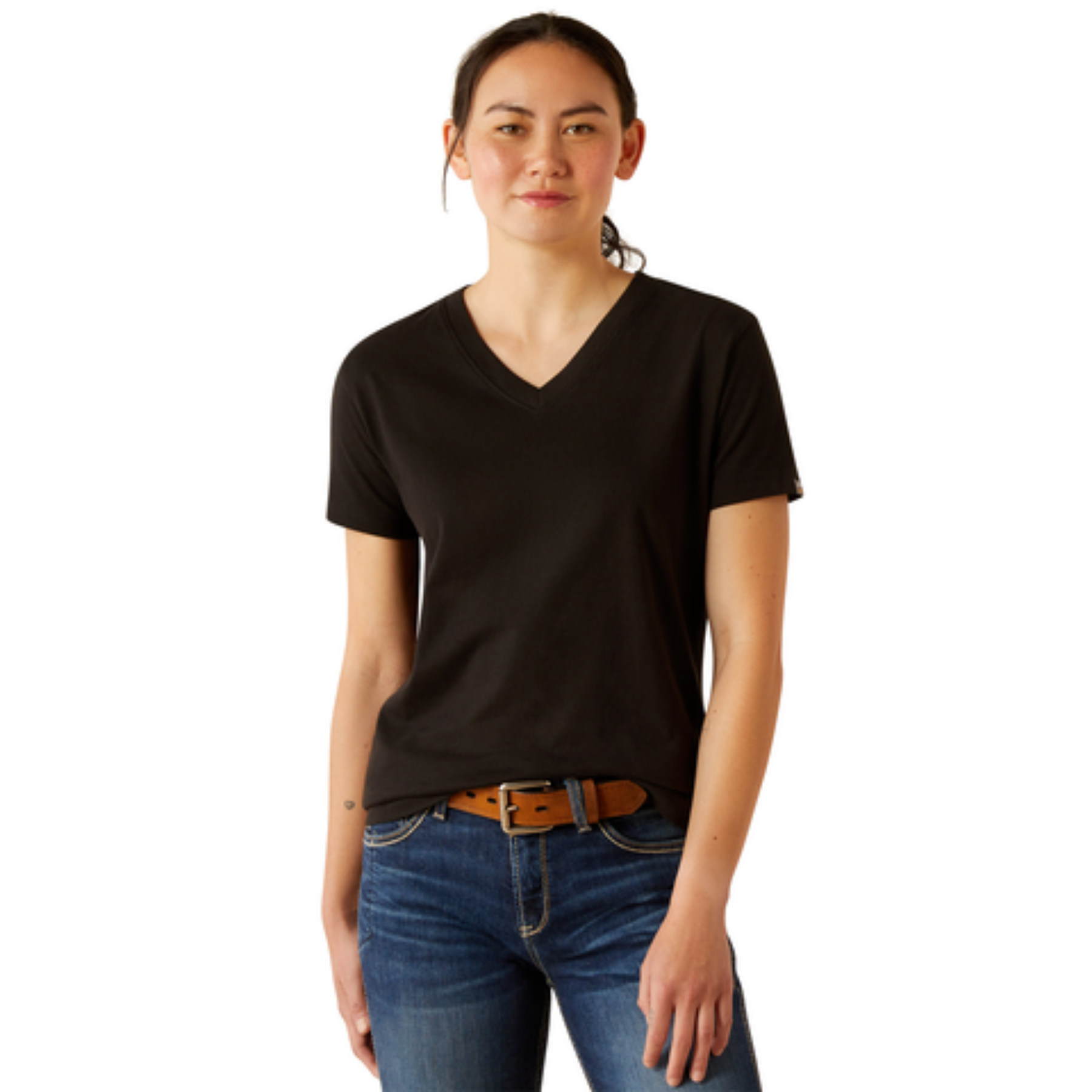 Ariat  Rebar Cotton Strong Standard V-Neck T-Shirt