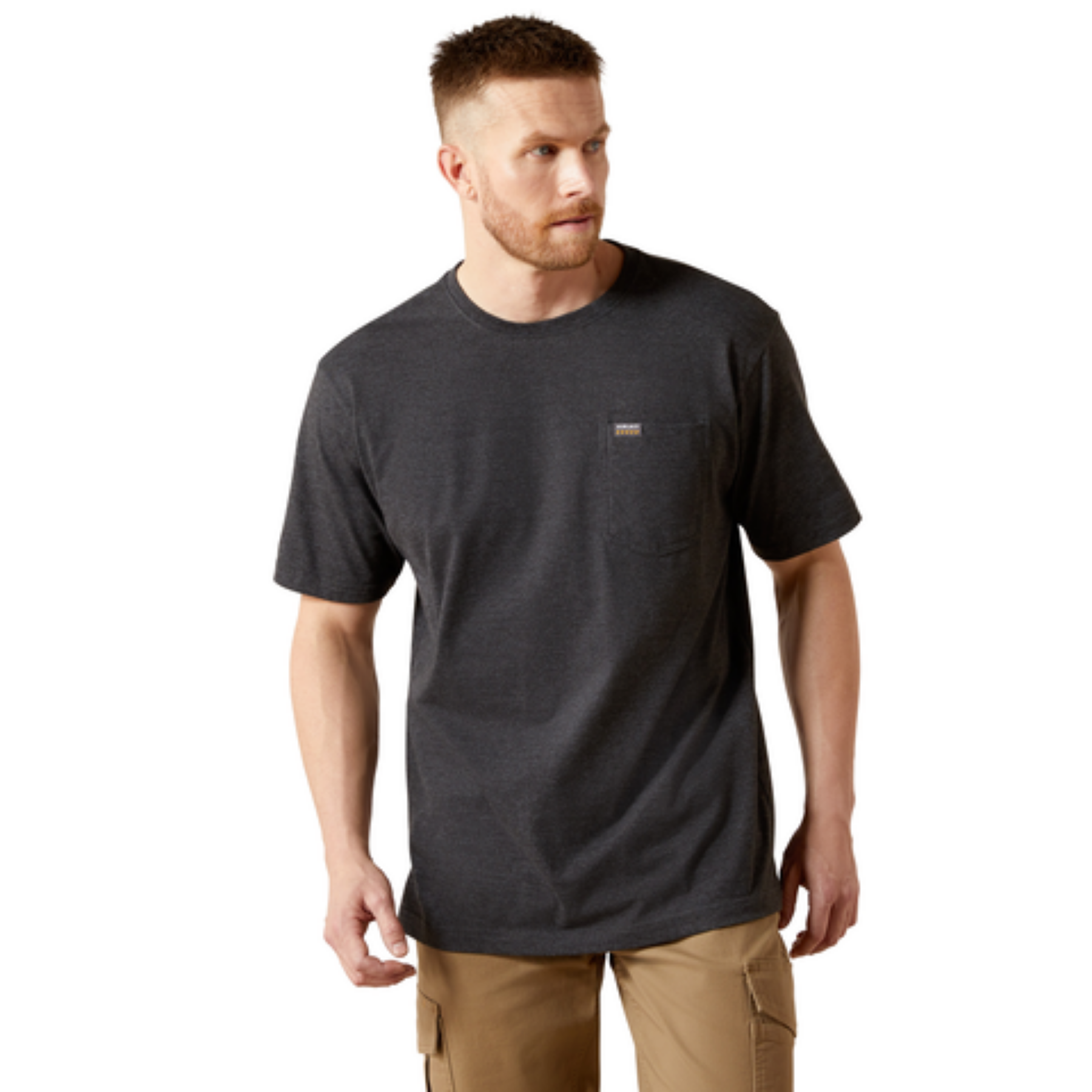 Ariat  Rebar Cotton Strong Standard Pocket T-Shirt