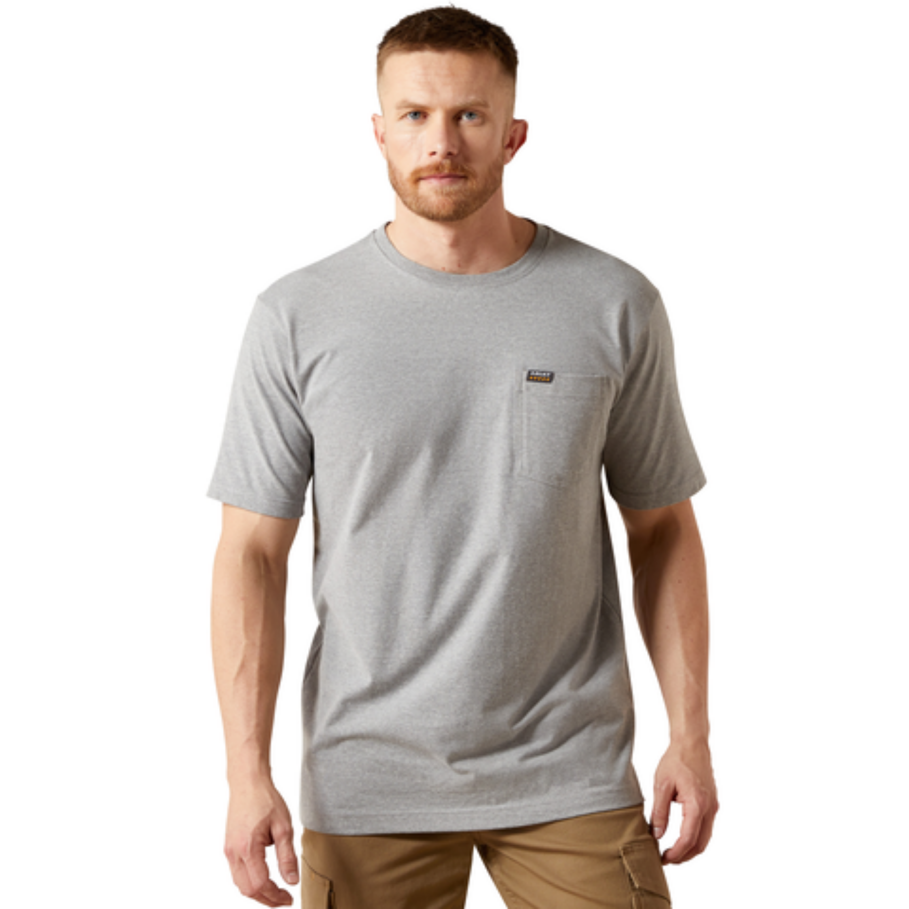 Ariat  Rebar Cotton Strong Standard Pocket T-Shirt