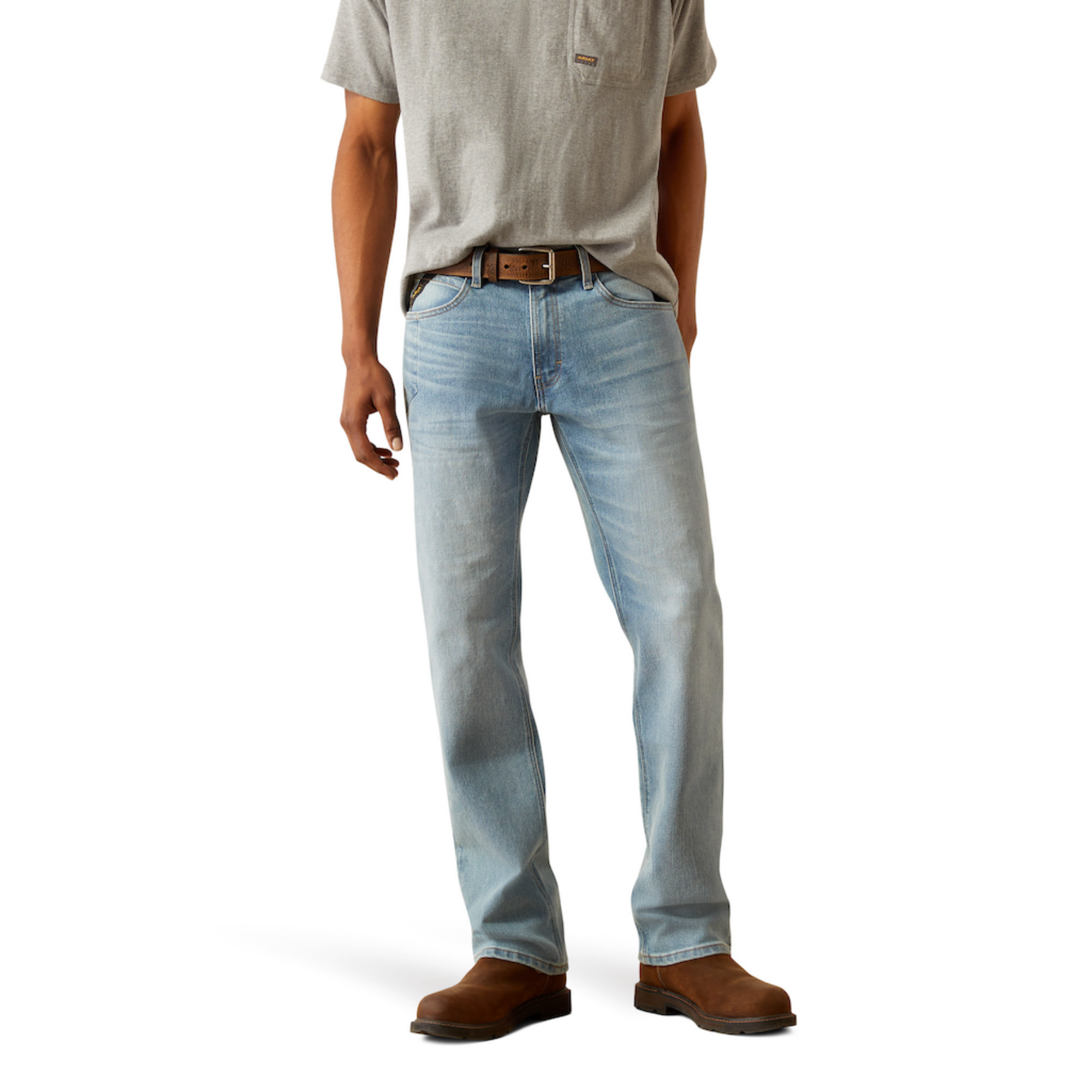 Ariat Rebar M4 Relaxed DuraStretch Basic Stackable Straight Leg Jean