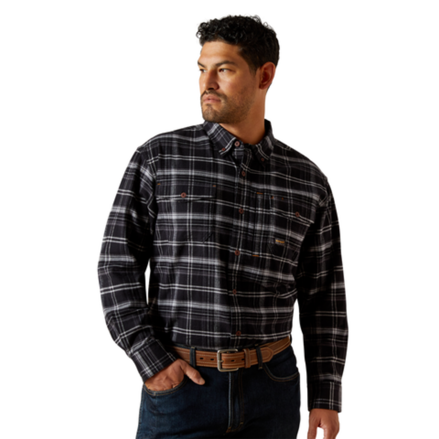 Ariat  Rebar Flannel DuraStretch Work Shirt