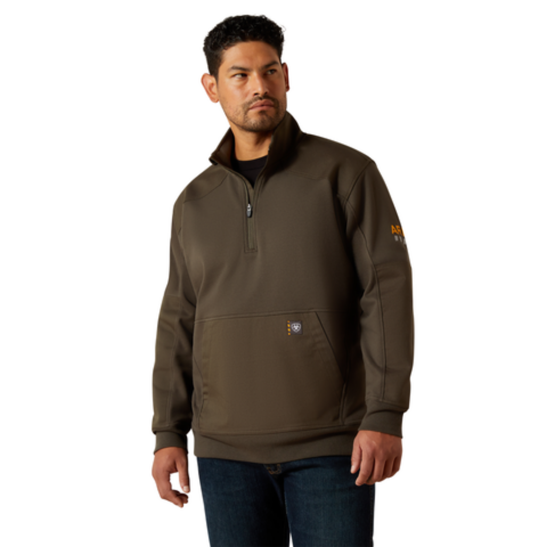 Ariat  Rebar Workman Duracanvas 1/4 Zip Sweatshirt