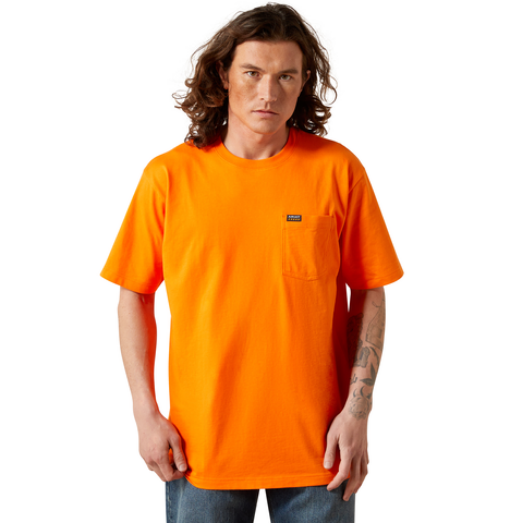 Ariat  Rebar Cotton Strong Standard Pocket T-Shirt