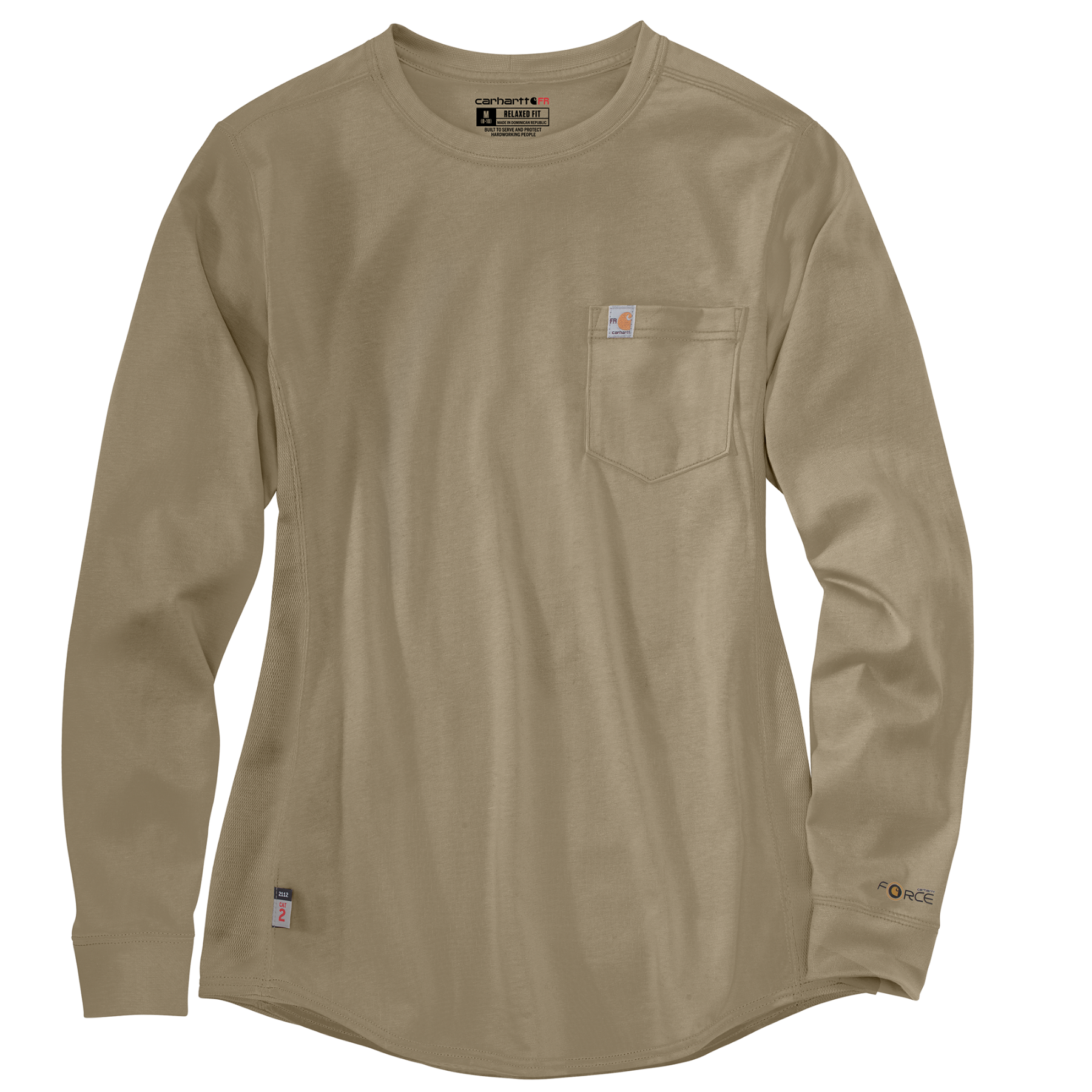 Carhartt Womens FR Force Relaxed Fit Midweight Pocket T-Shirt 5