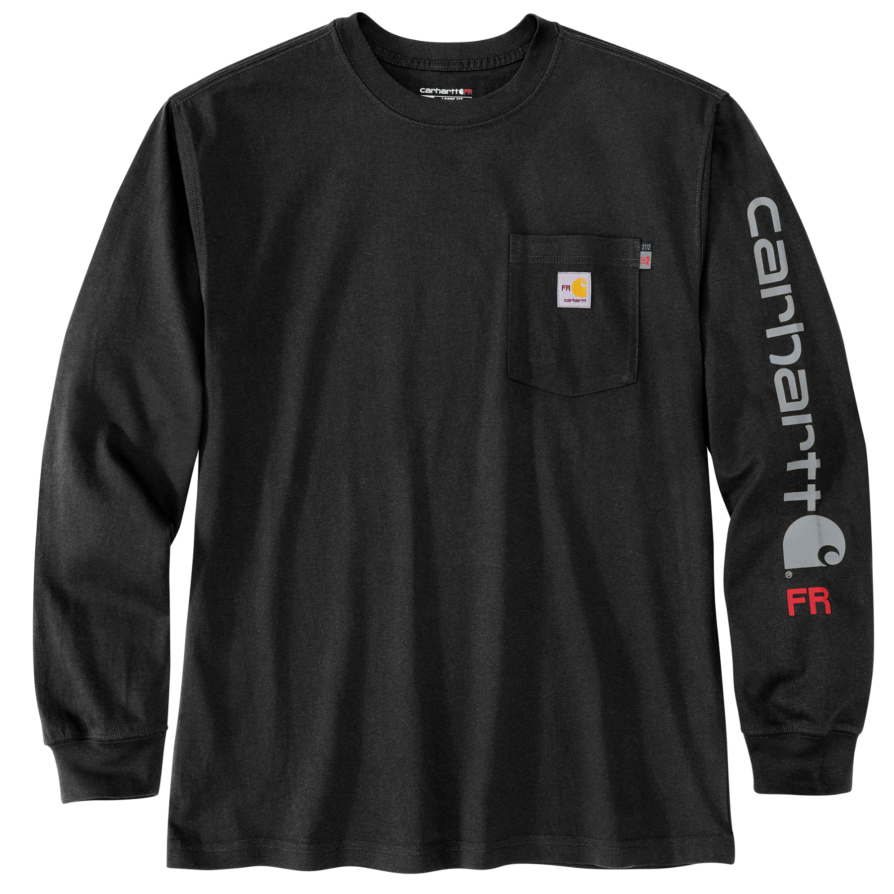 Carhartt  Mens FR Force Irvine Loose LS Logo T-Shirt