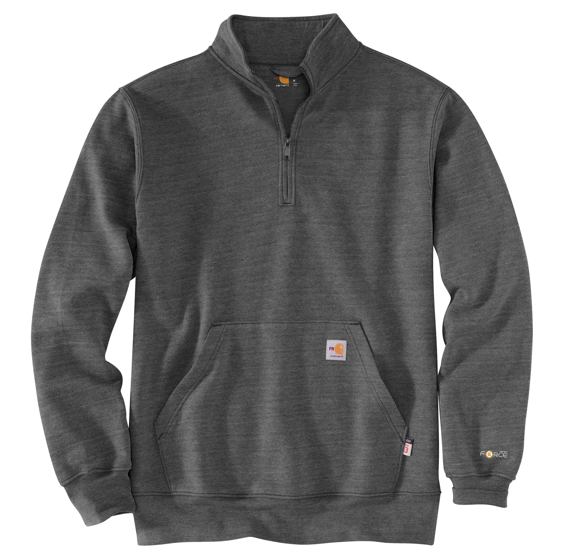Carhartt  Mens FR Force Marquette 1/4 Zip Sweatshirt