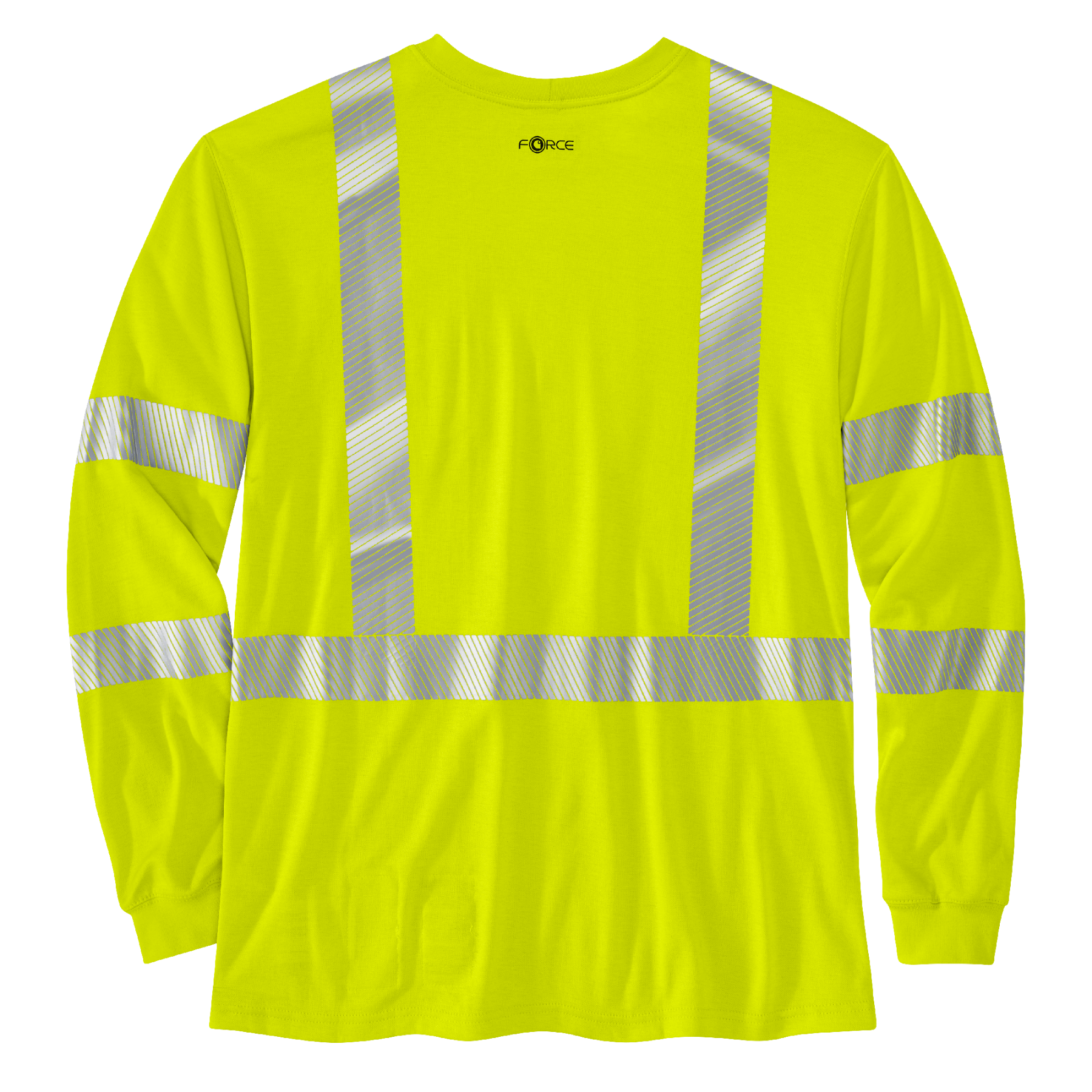 Carhartt  Mens FR HV Force Loose LS Class 3 T-Shirt 6
