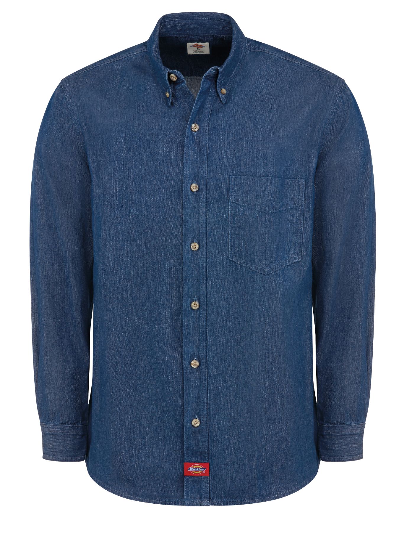 Dickies®  Men's Denim Long-Sleeve Work Shirt