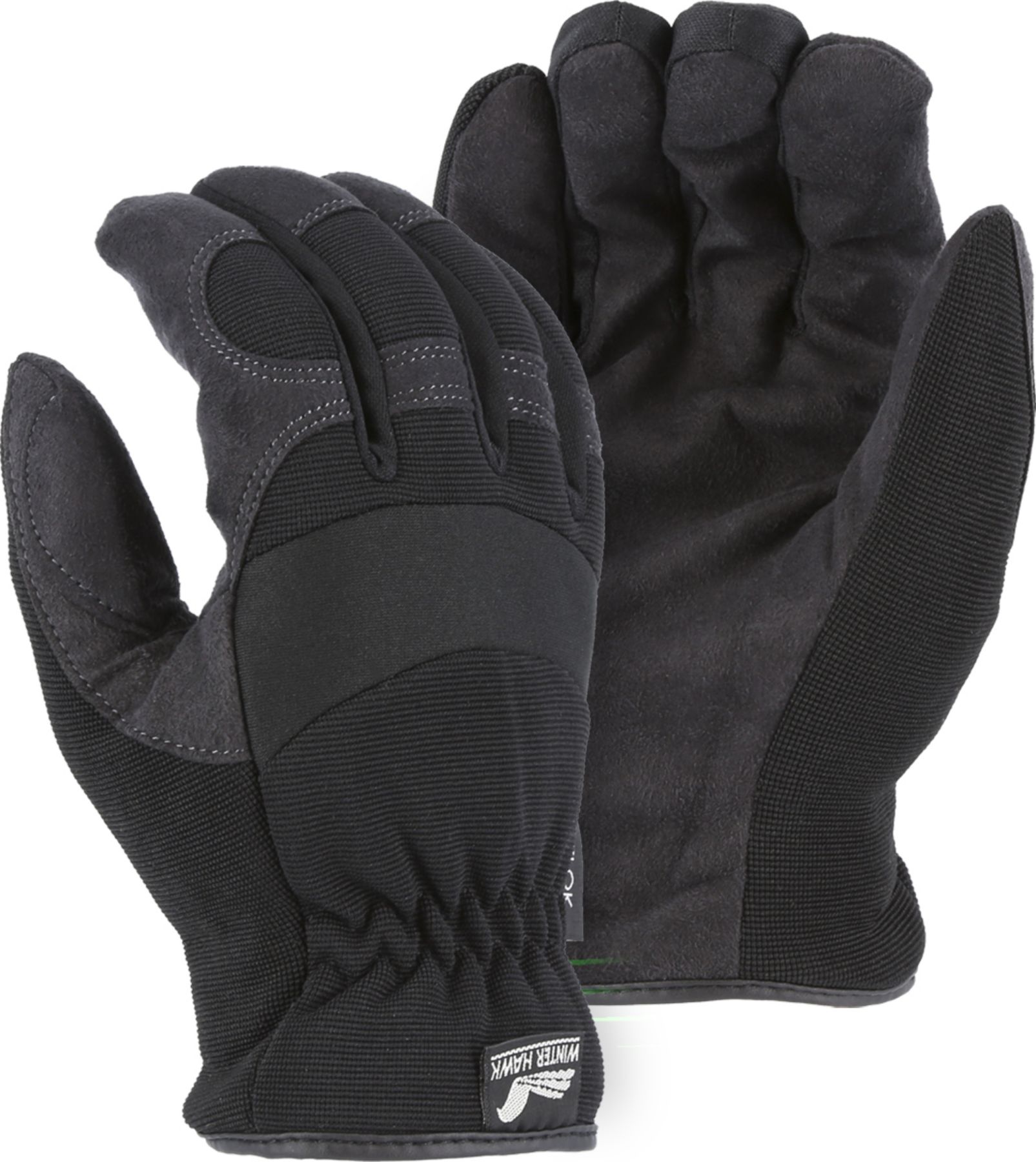 Majestic  Winter Lined Mechanics Glove with Knit Back