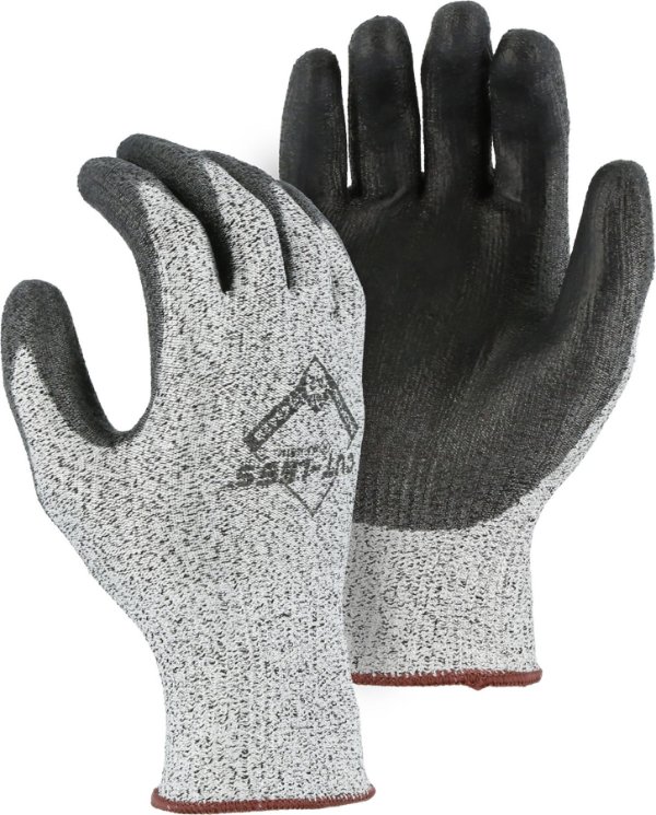 Majestic  Cut-Less Watchdog®  Knit Glove w Polyurethane Palm