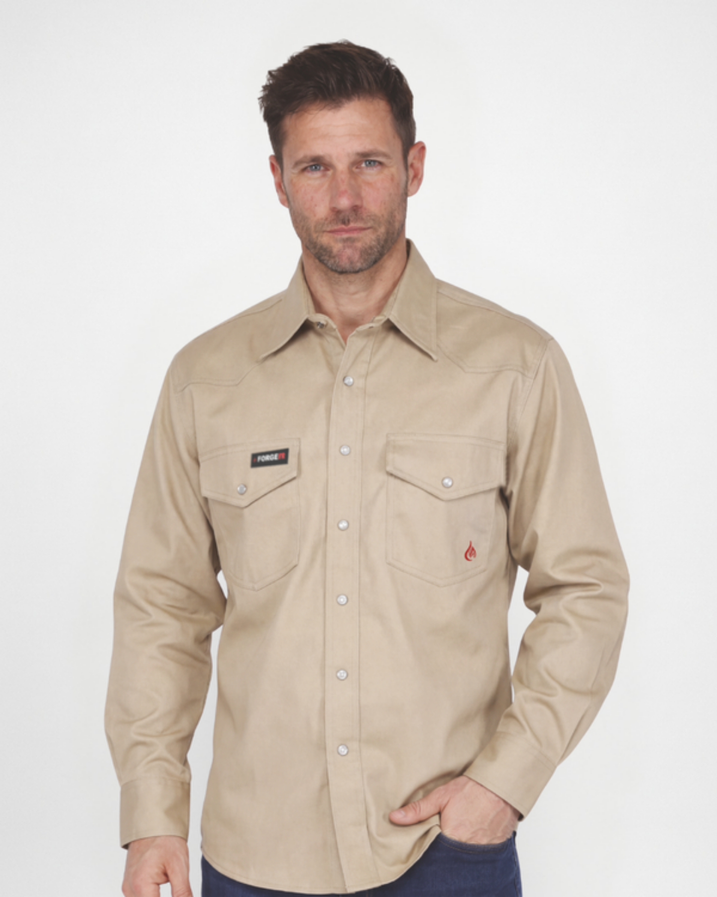 Forge FR  MEN'S FR SOLID SHIRT 14