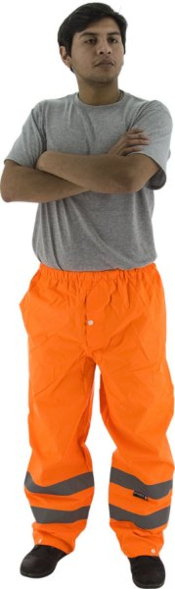 Majestic  Hi-Viz Waterproof Rain Pants, ANSI E