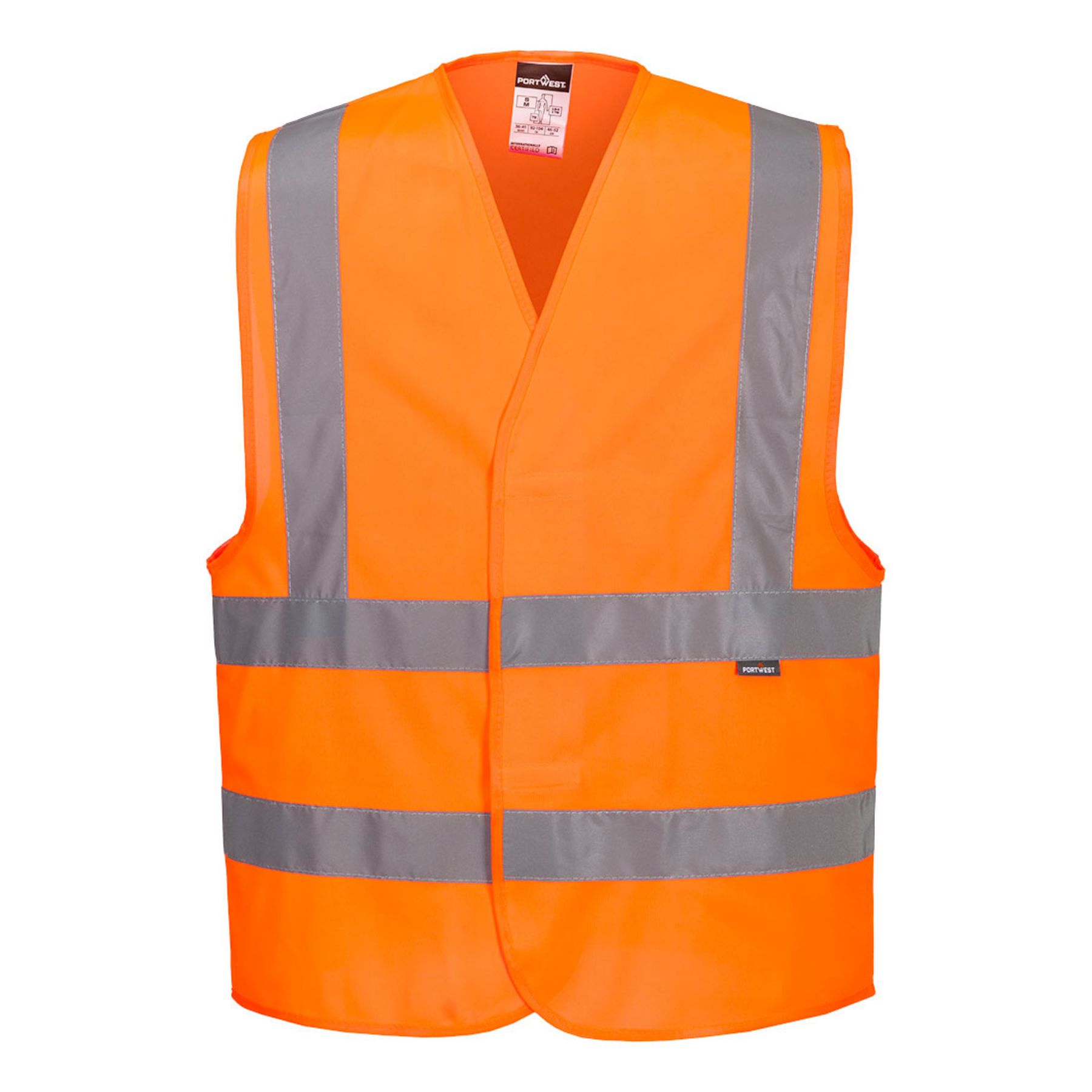 Portwest  Hi-Vis Two Band and Brace Vest