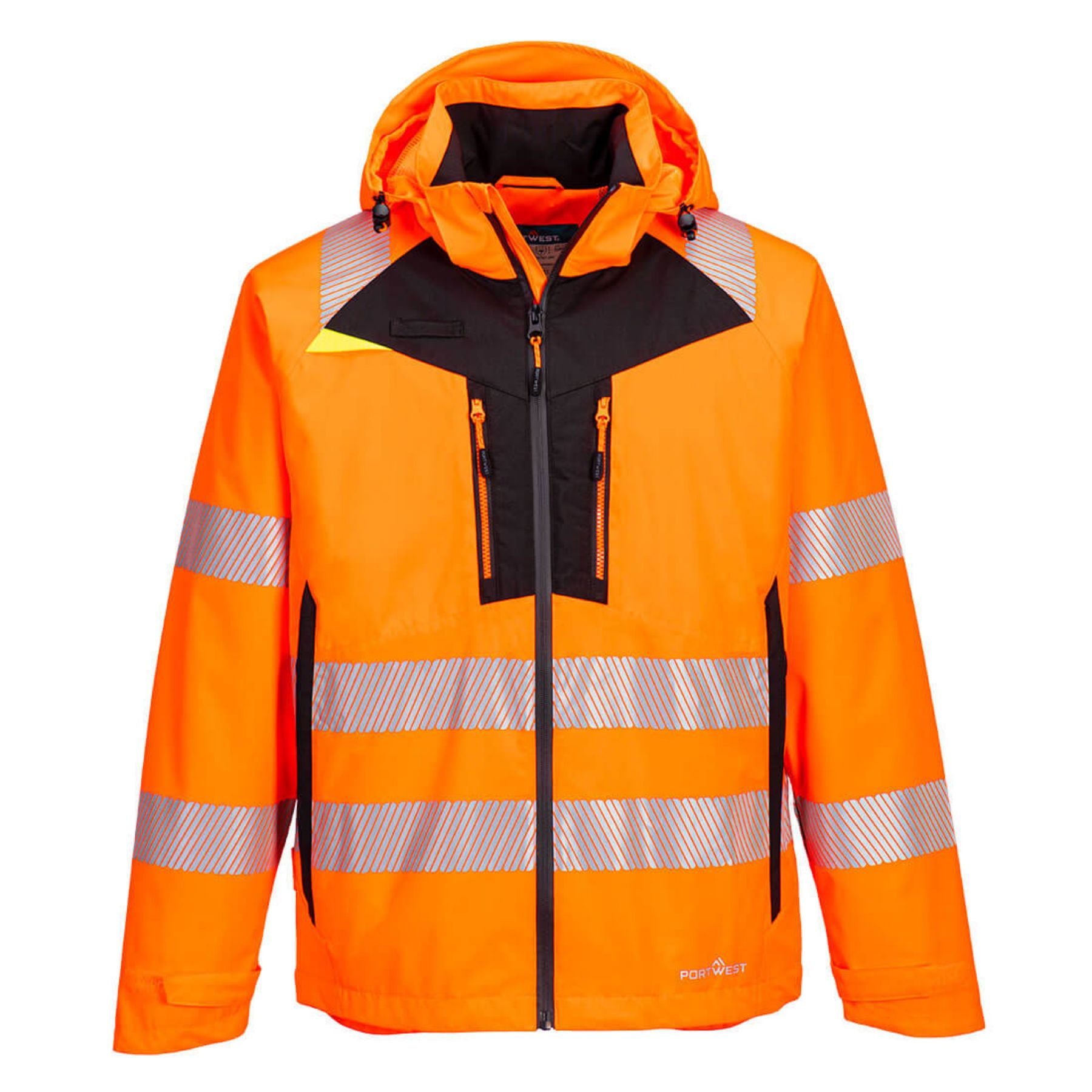 Portwest  DX4 Hi-Vis Shell Rain Jacket
