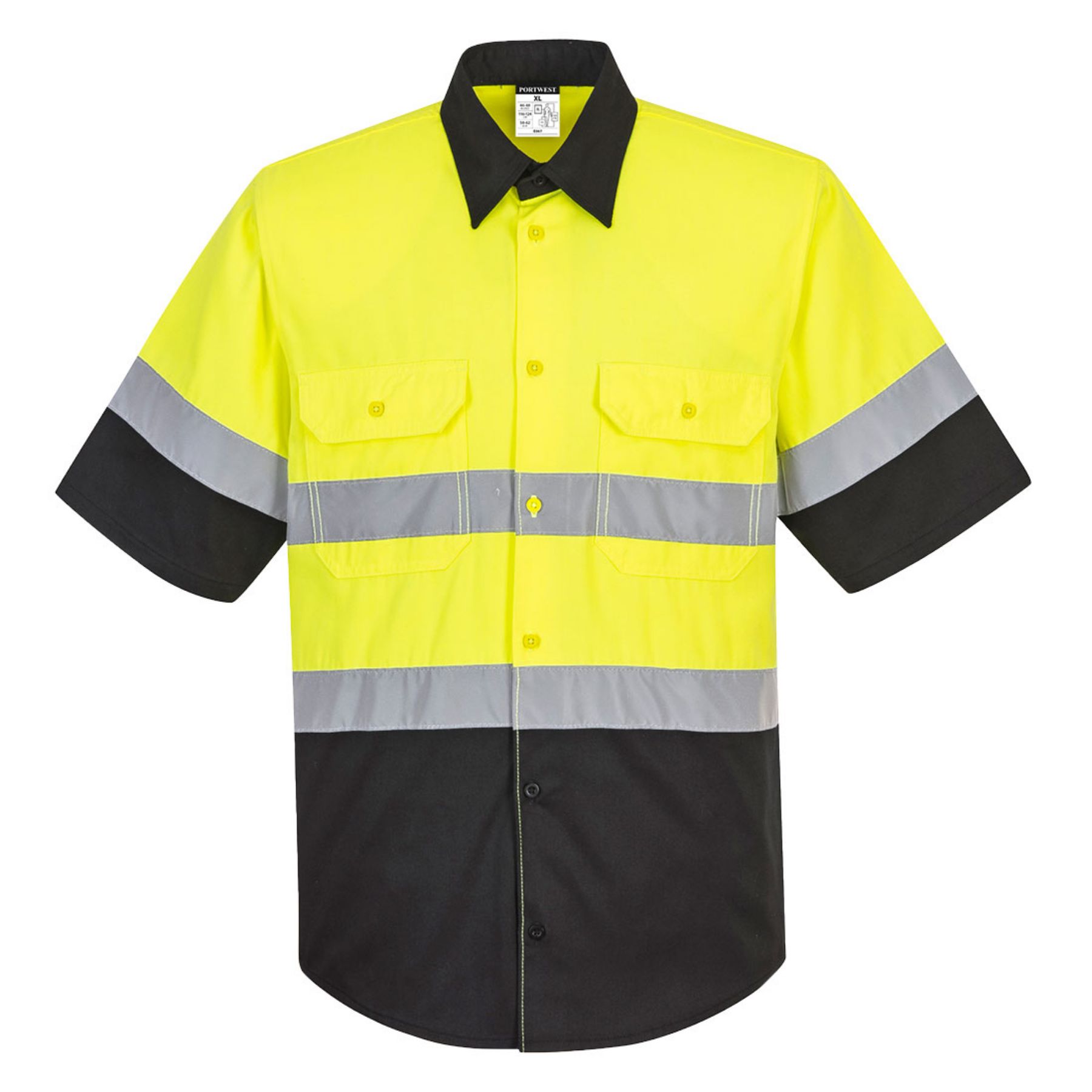 Portwest  Two Tone Short Sleeve ANSI Work Shirt