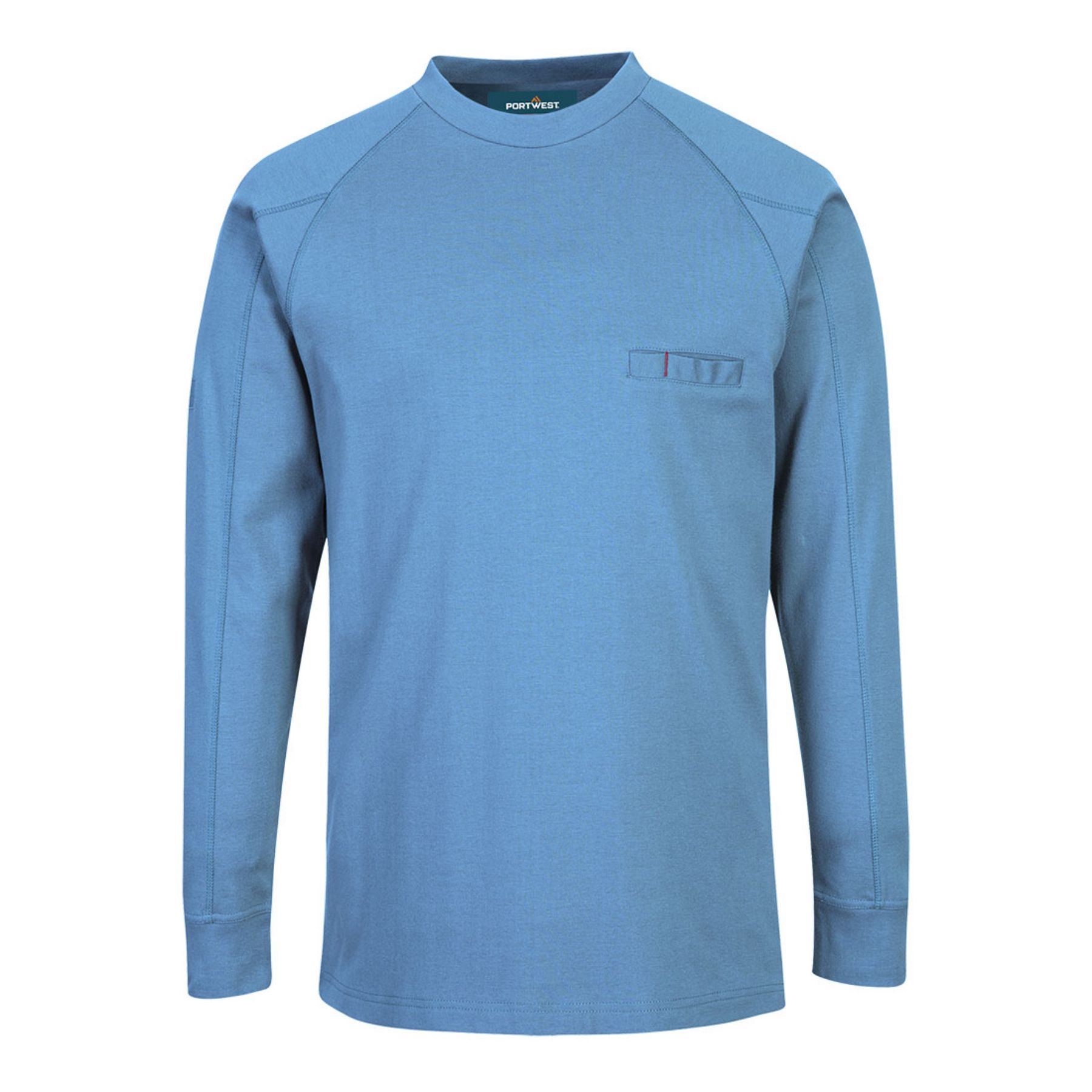 Portwest  Bizflame Knit FR Long Sleeve T-Shirt