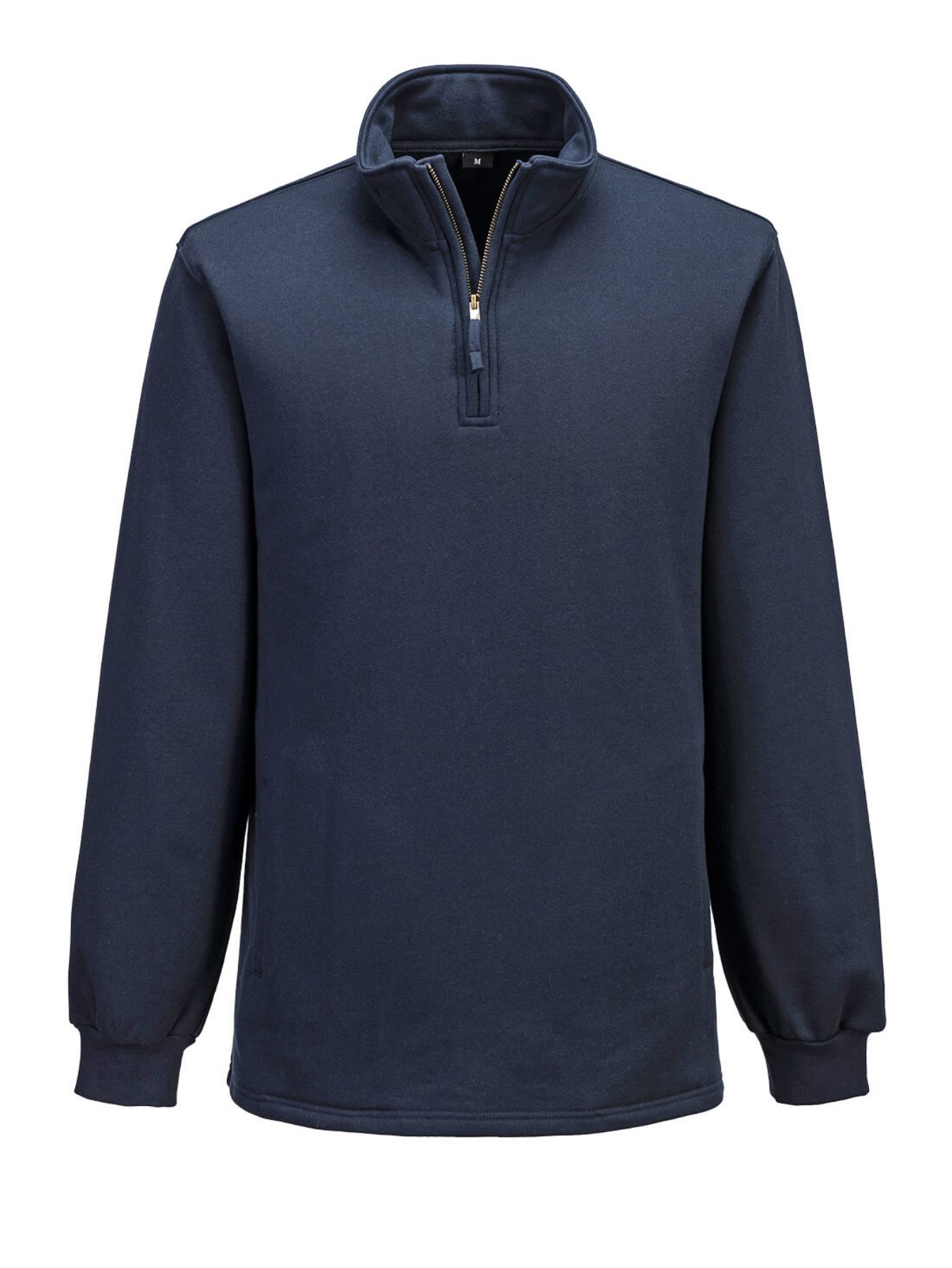 Portwest  Bizflame Knit 1/4 Zipper FR Sweatshirt