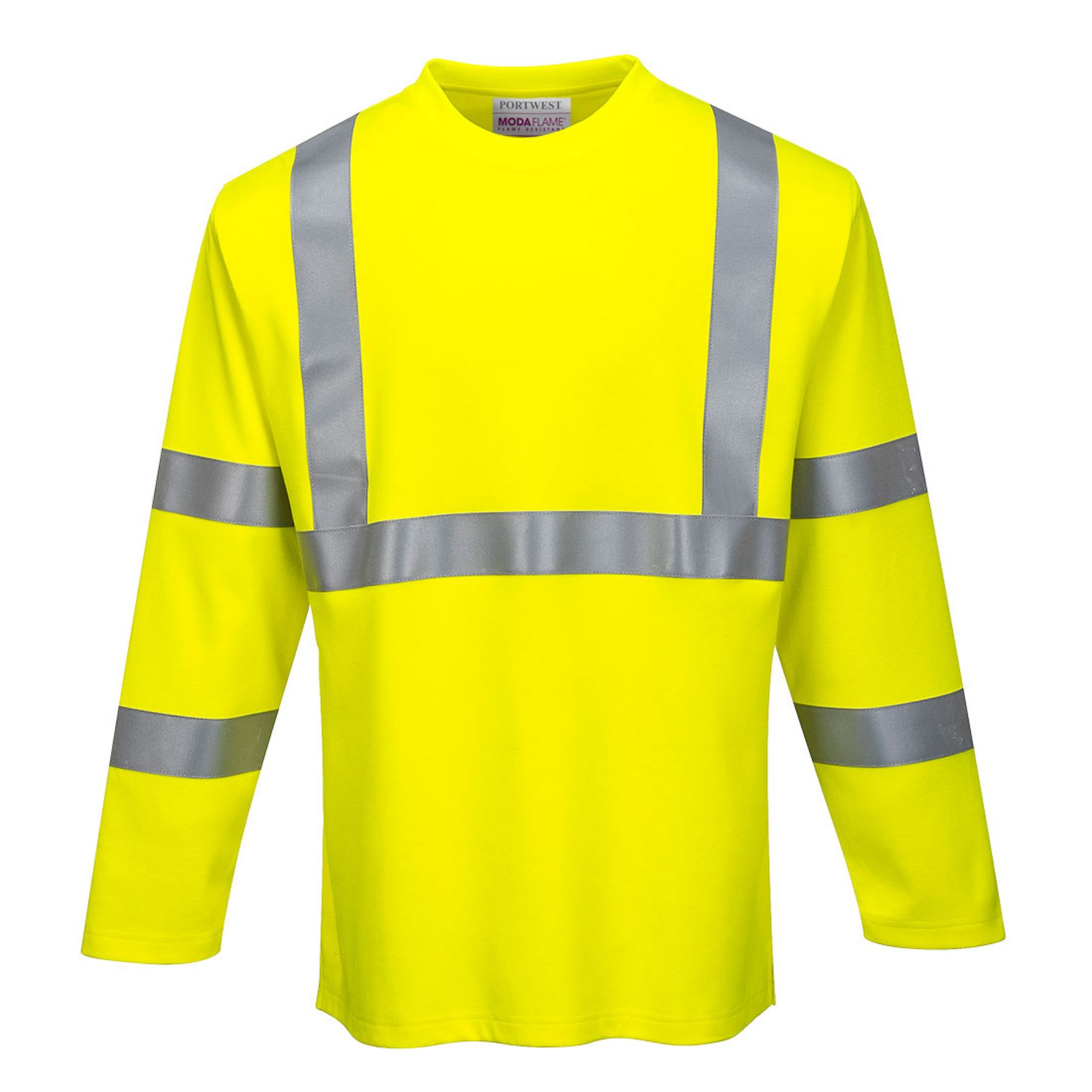 Portwest  FR Hi-Vis Long Sleeve T-Shirt