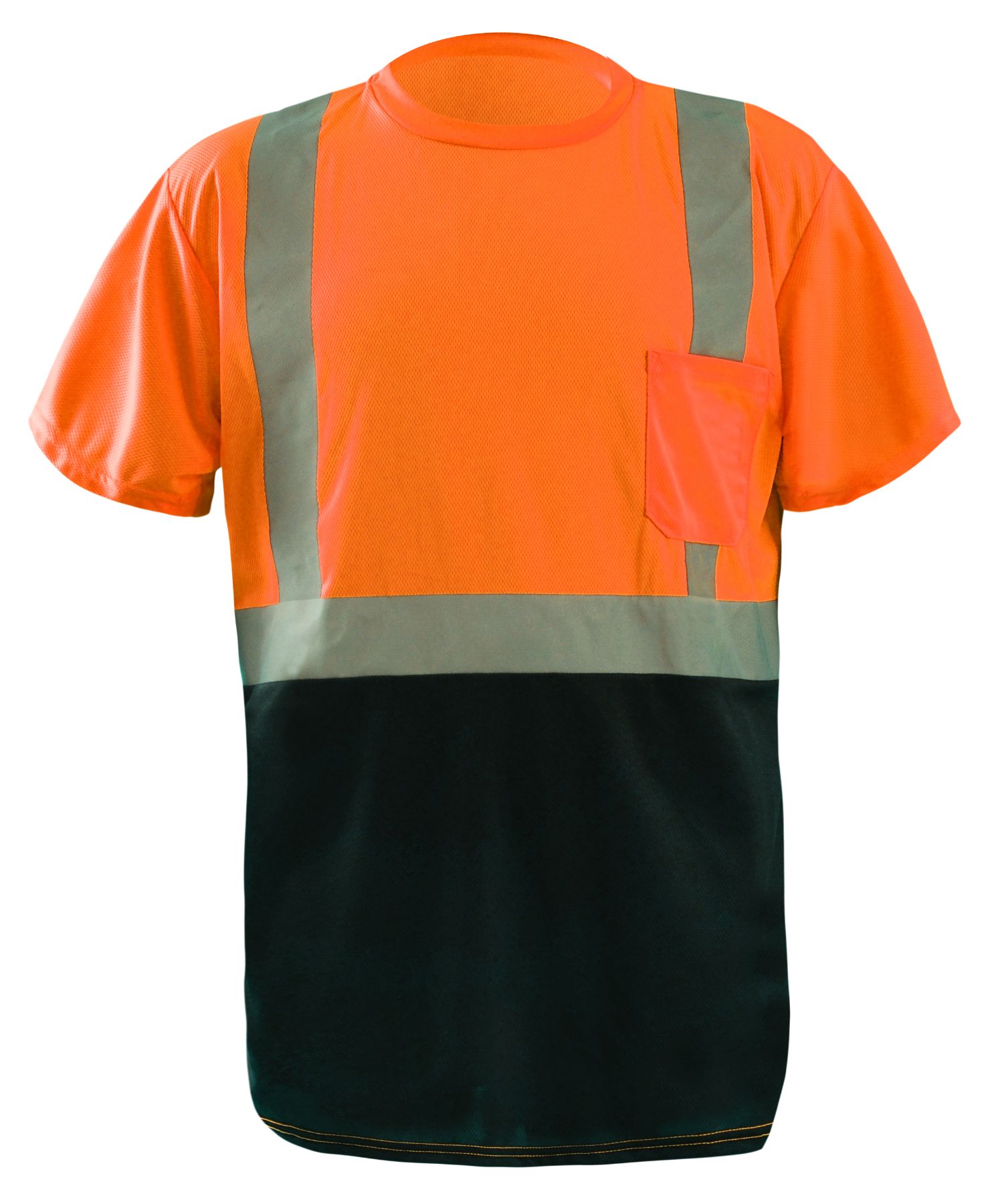 Occunomix BLACK BOTTOM WICKING BIRDSEYE T-SHIRT w/POCKET