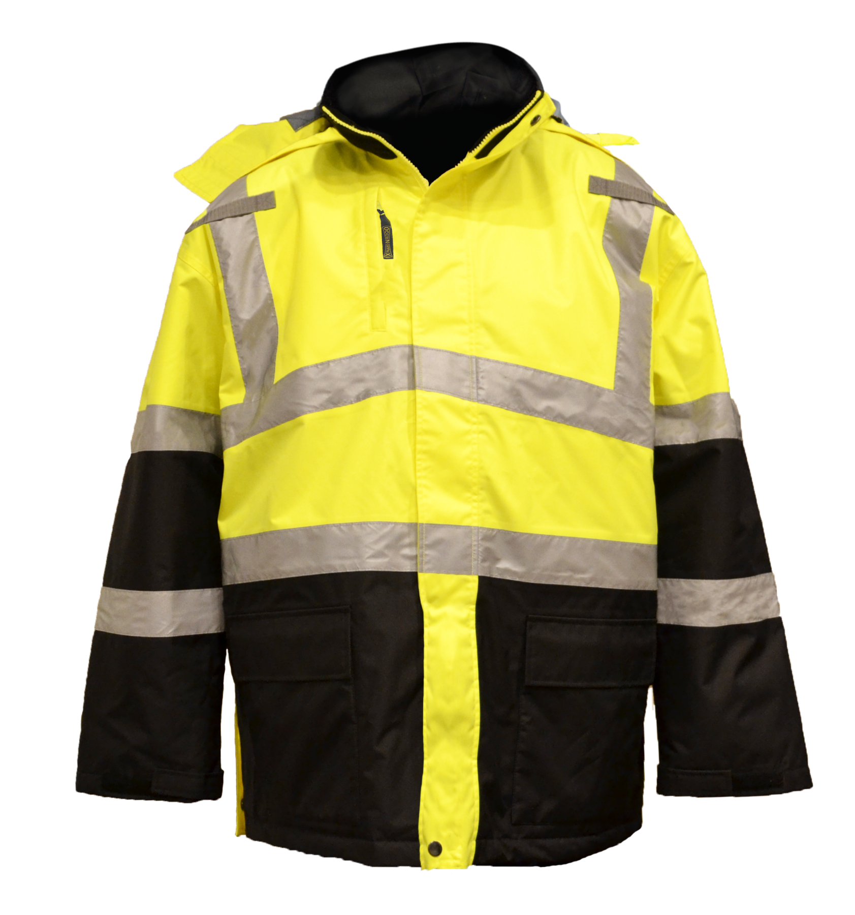 Occunomix  INSULATED BLACK BOTTOM PARKA