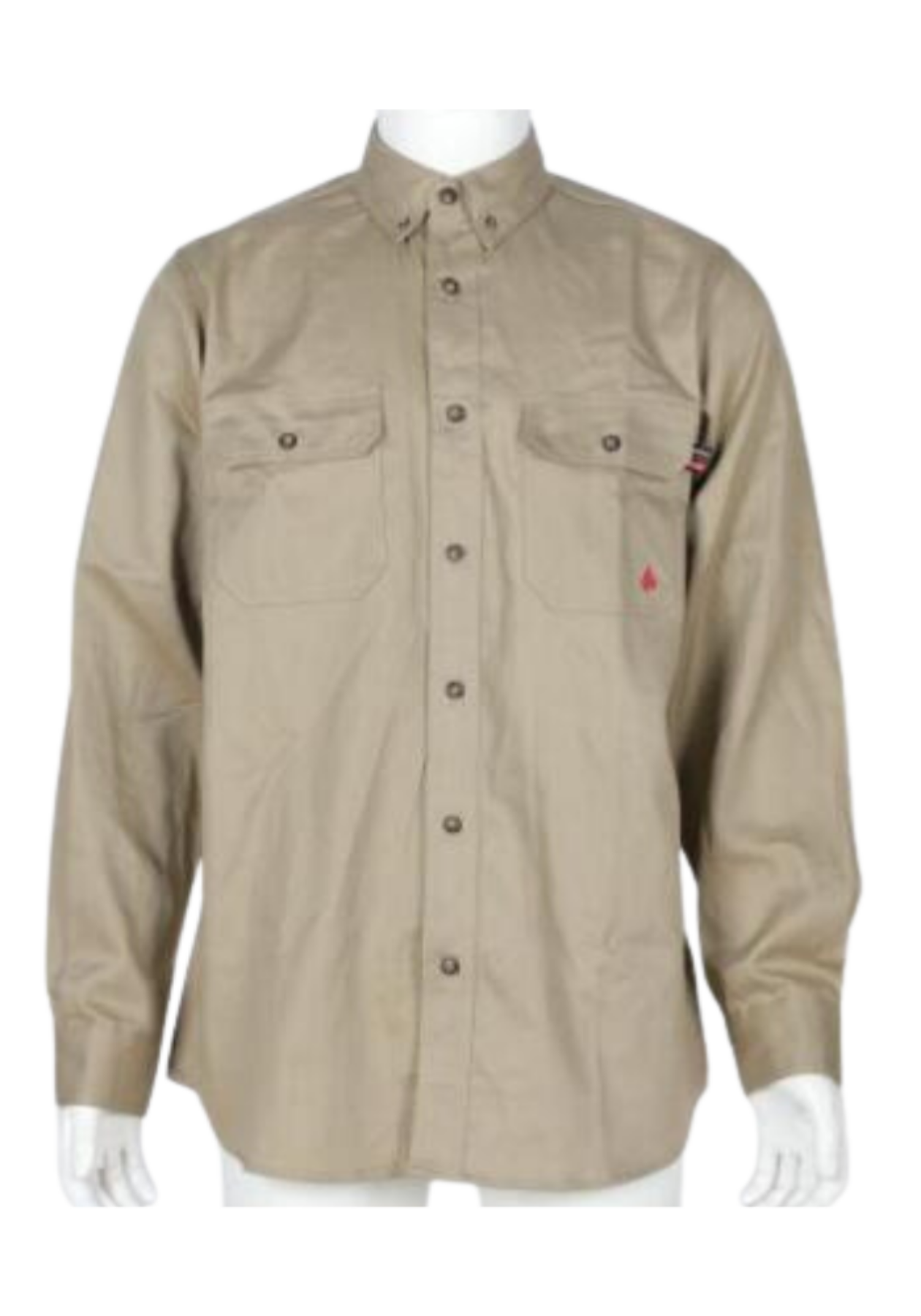 Forge FR  MEN'S FR SOLID BUTTON SHIRT