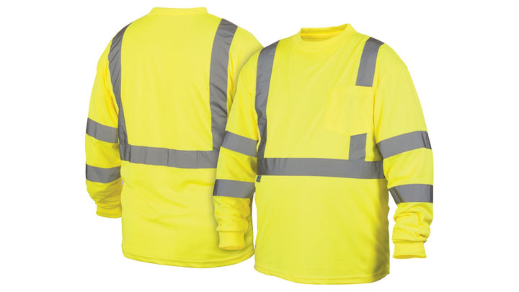 Pyramex  Type R - Class 3 Hi-Vis Long Sleeve T-Shirt