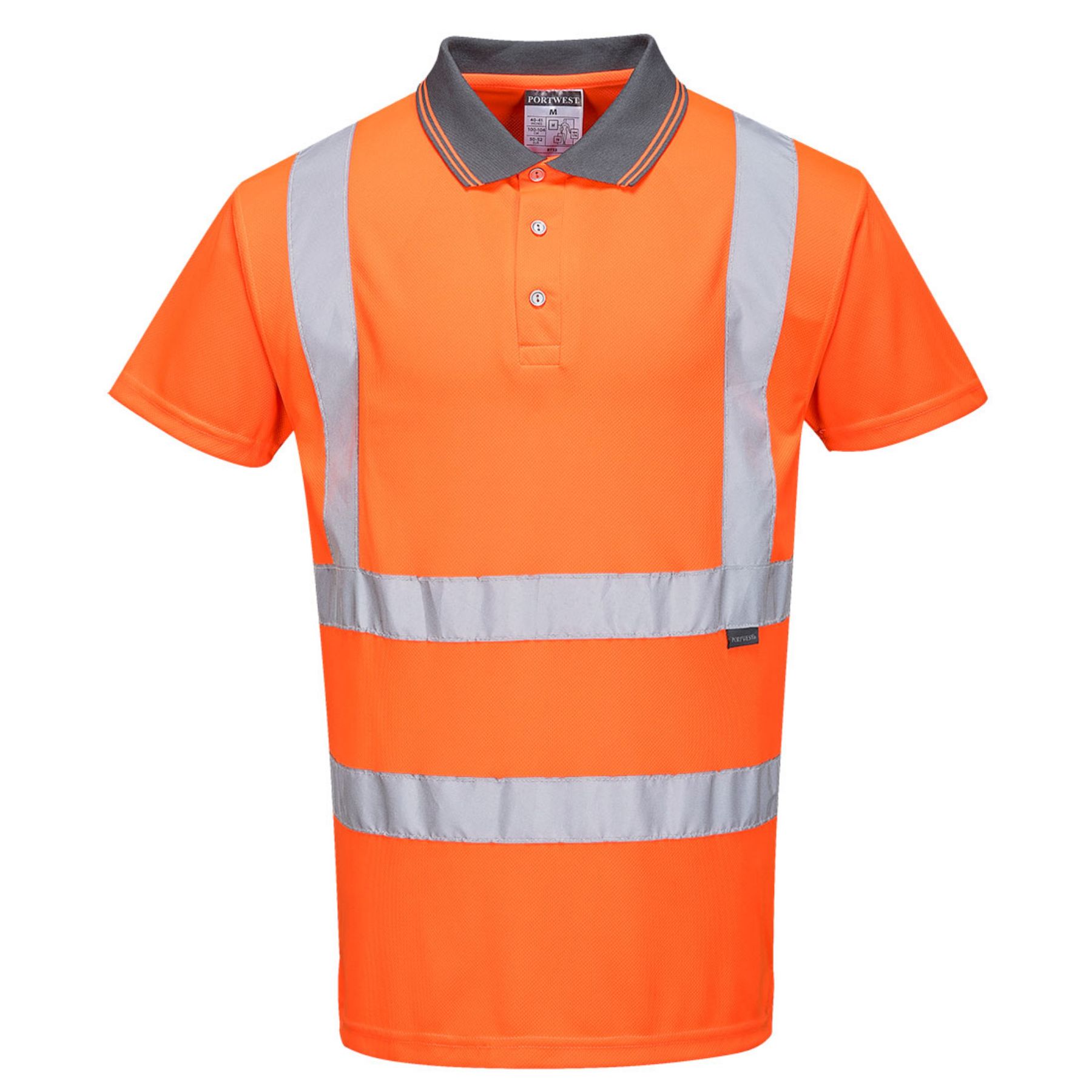 Portwest  Hi-Vis Short Sleeve Polo