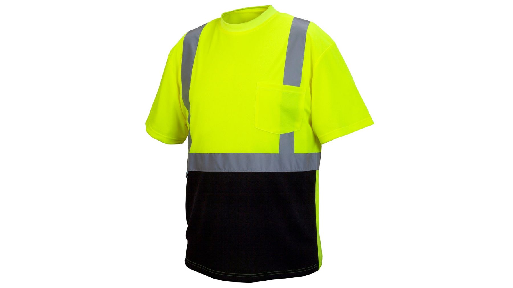 Pyramex  Type R - Class 2 Hi-Vis T-Shirt with Black Bottom
