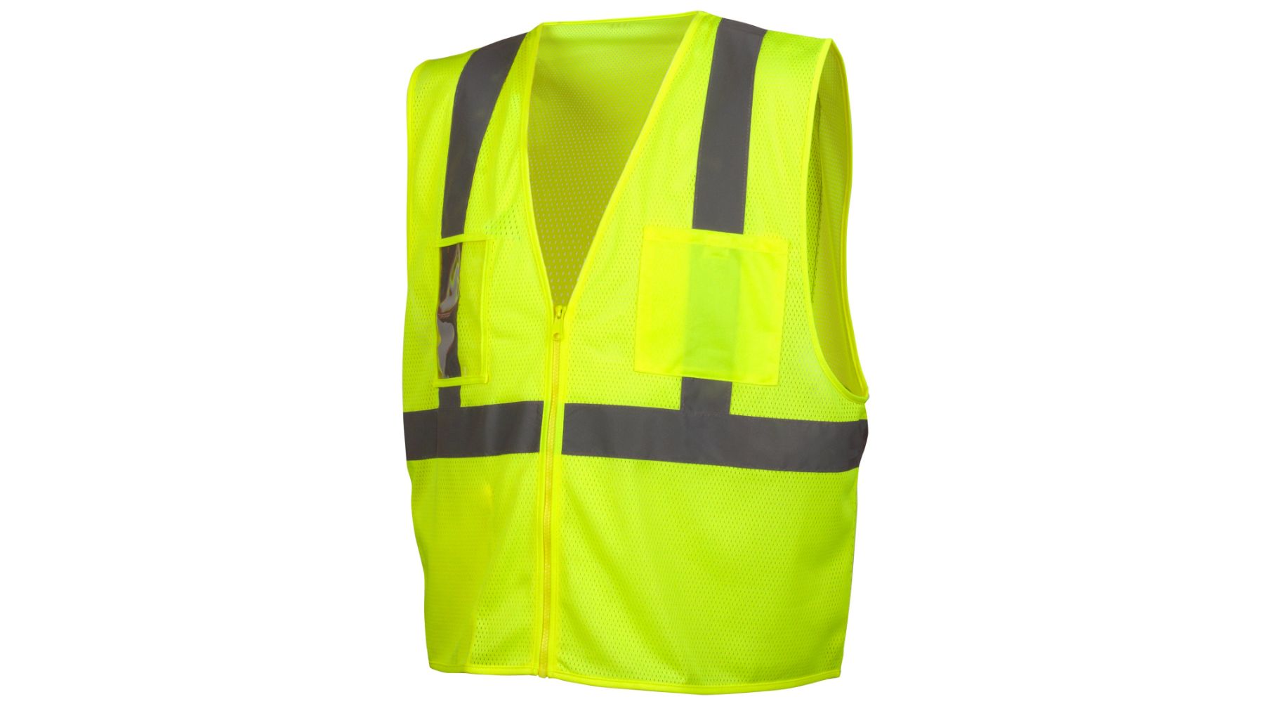 Pyramex RVZ21CP Clear Pocket Type R - Class 2 Hi-Vis Safety Vest