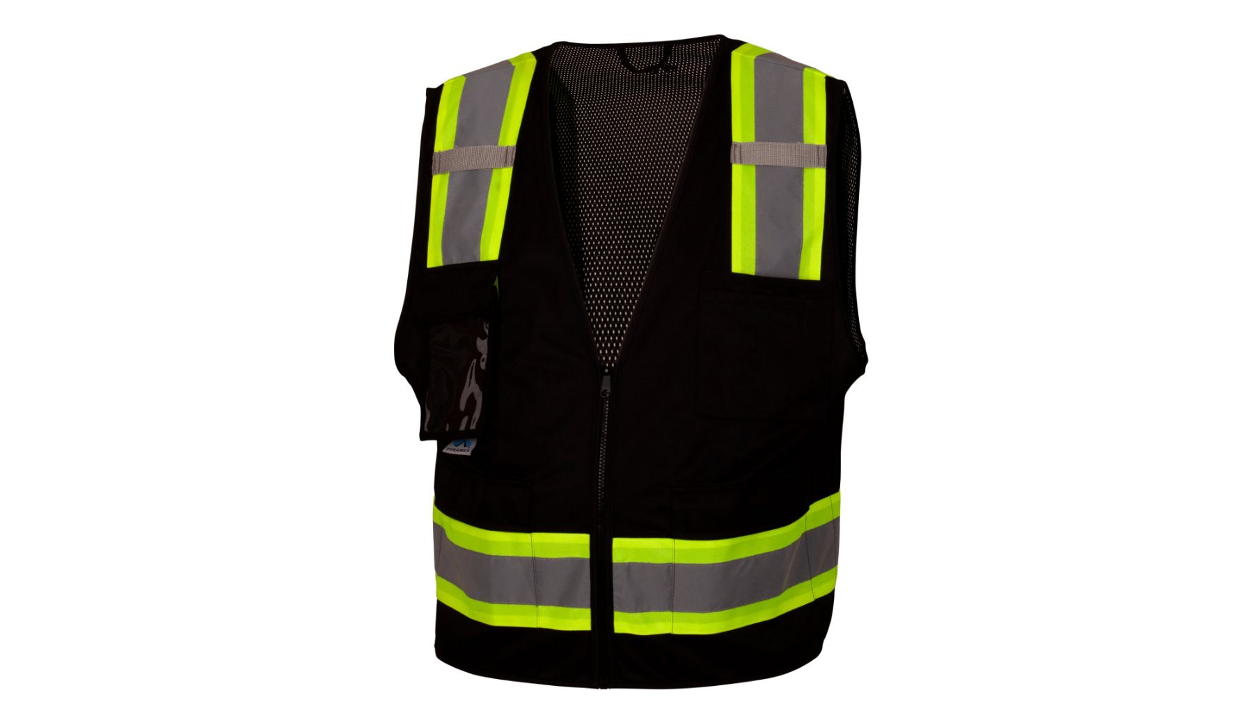 Pyramex RVZ24CP Clear Pocket Type R - Class 2 Hi-Vis Safety Vest