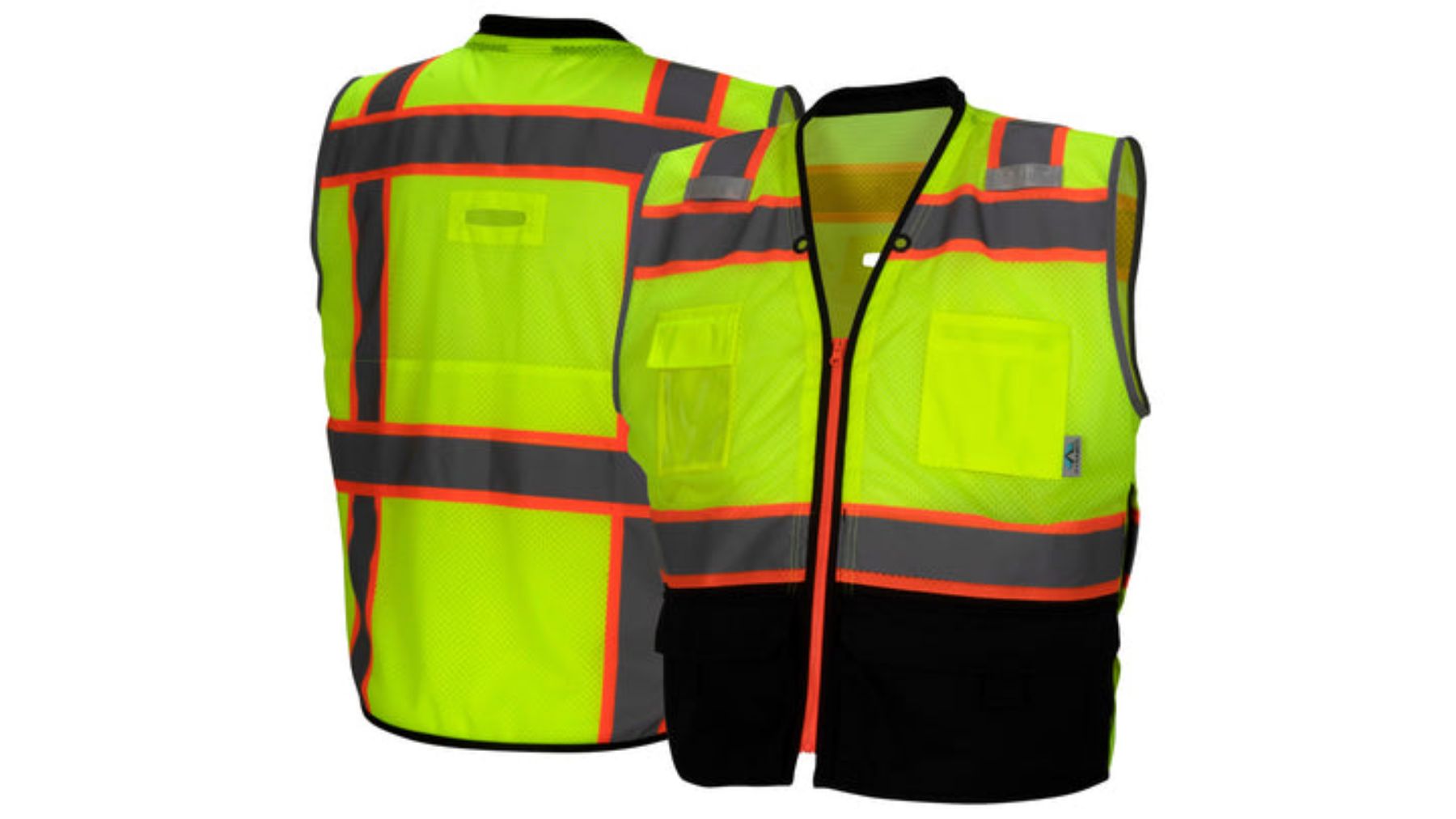 Pyramex RVZ46B Type R - Class 2 Hi-Vis Safety Vest