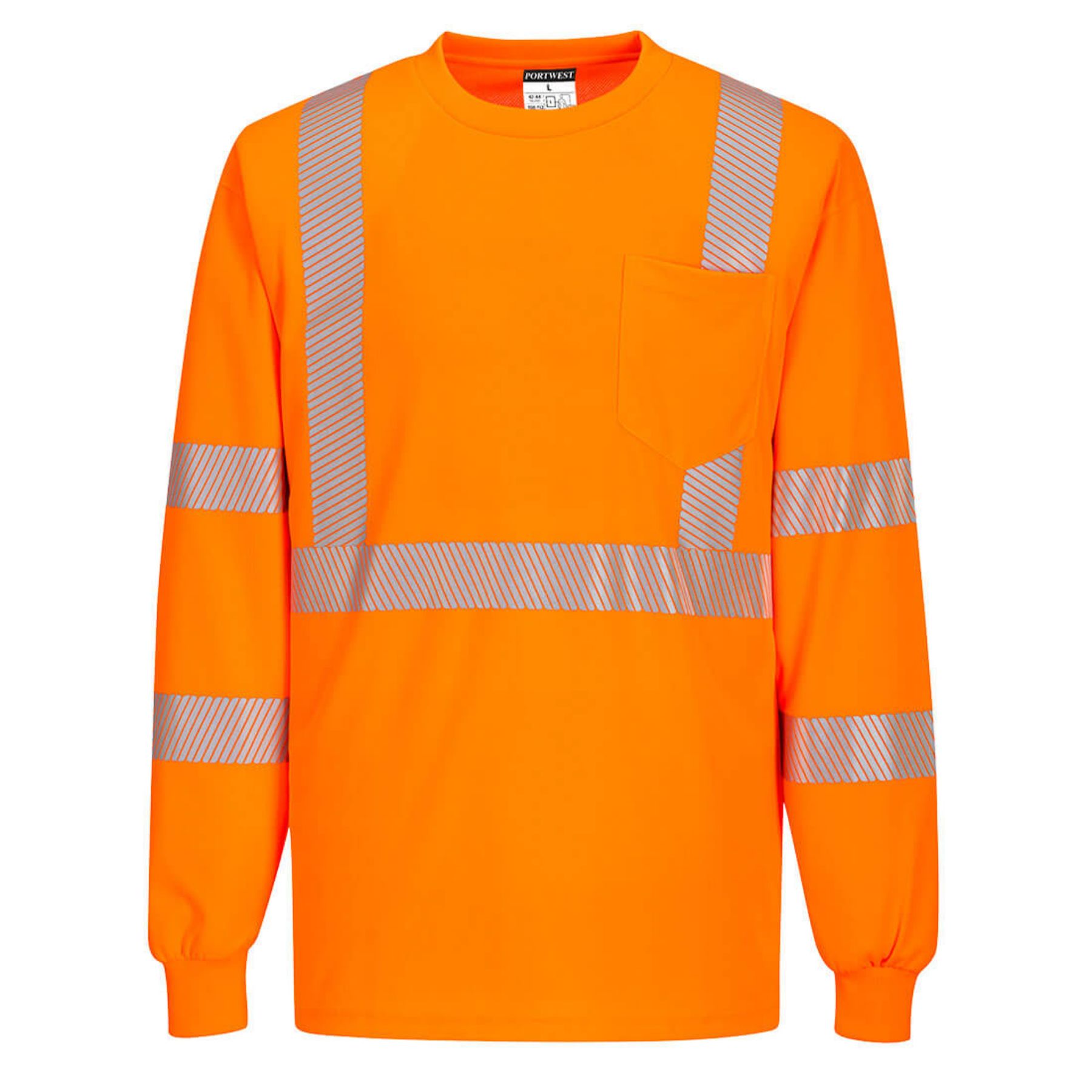 Portwest  Segmented Tape Long Sleeve T-shirt