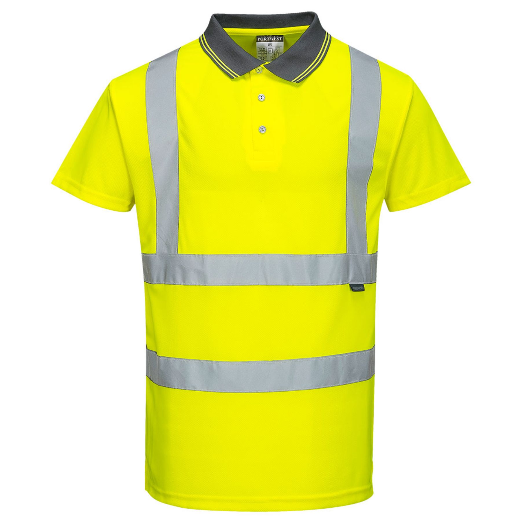 Portwest  Hi-Vis Short Sleeve Polo Shirt