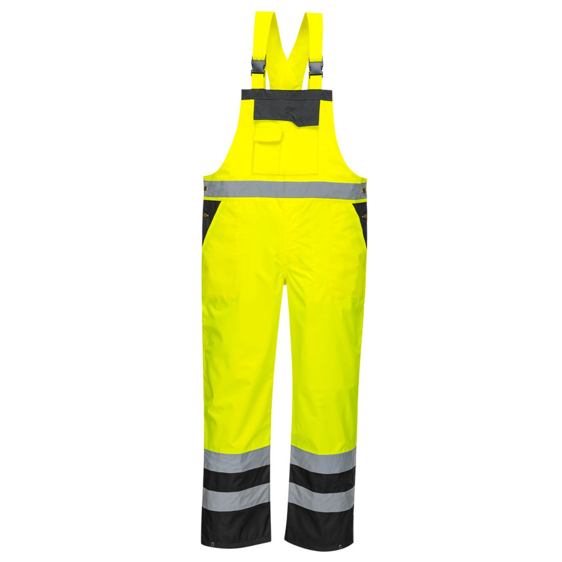 Portwest  Contrast Bib and Brace - Unlined