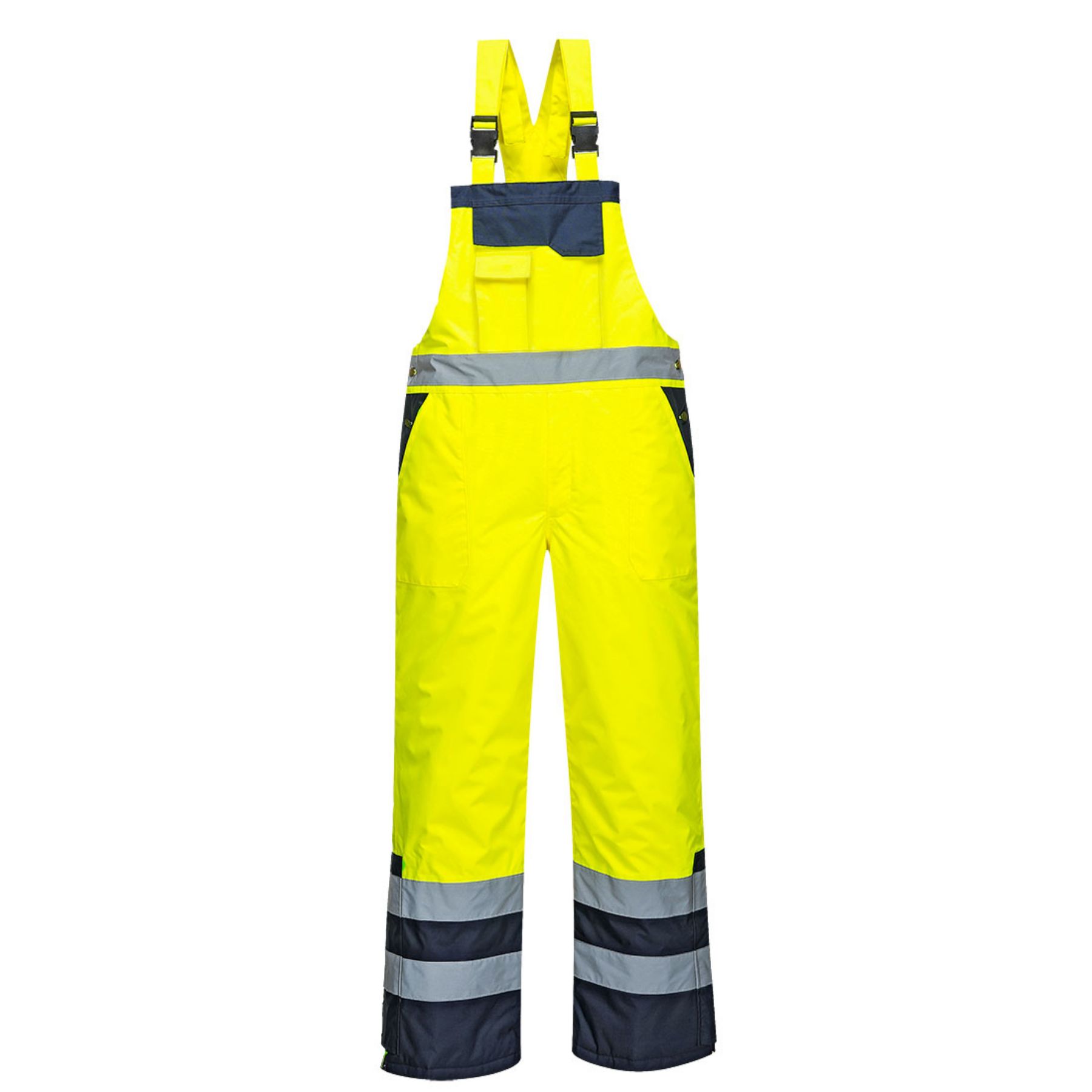 Portwest  Contrast Bib and Brace - Lined