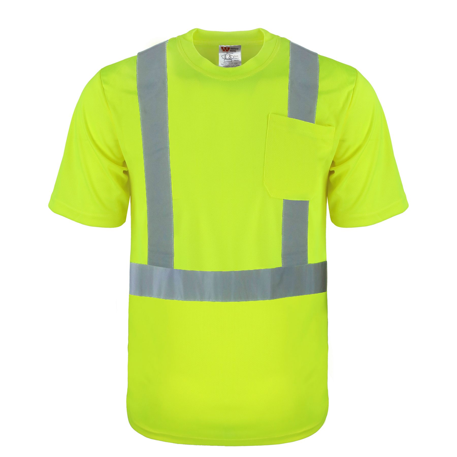 Safety Brite  Class 2 Short Sleeve HI VIS T-Shirt