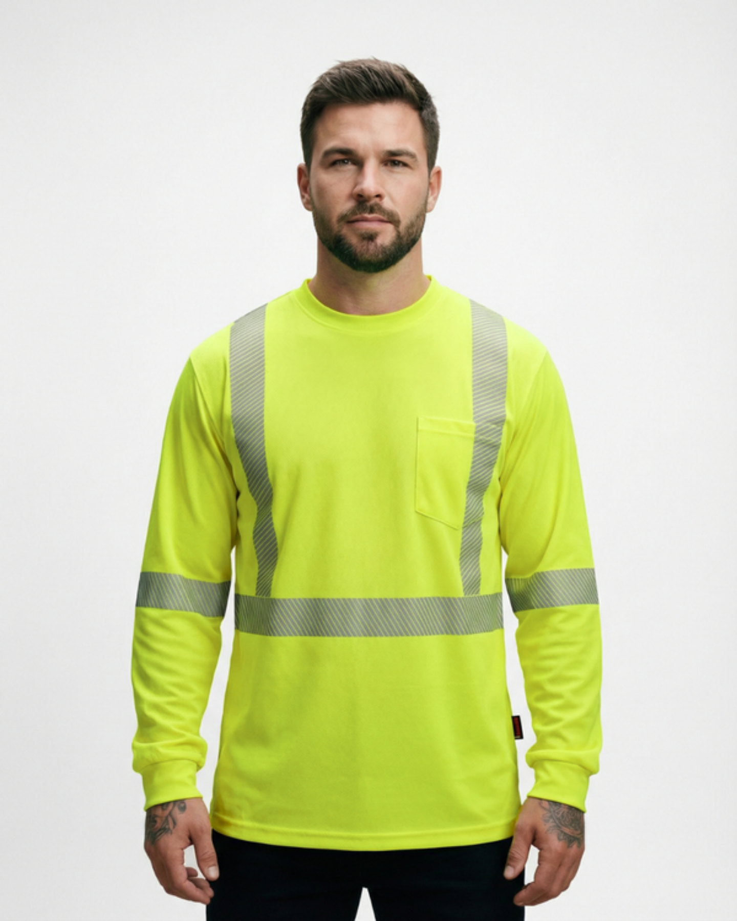Forge FR  MEN'S FR HI-VIS T-SHIRT WITH TAPING