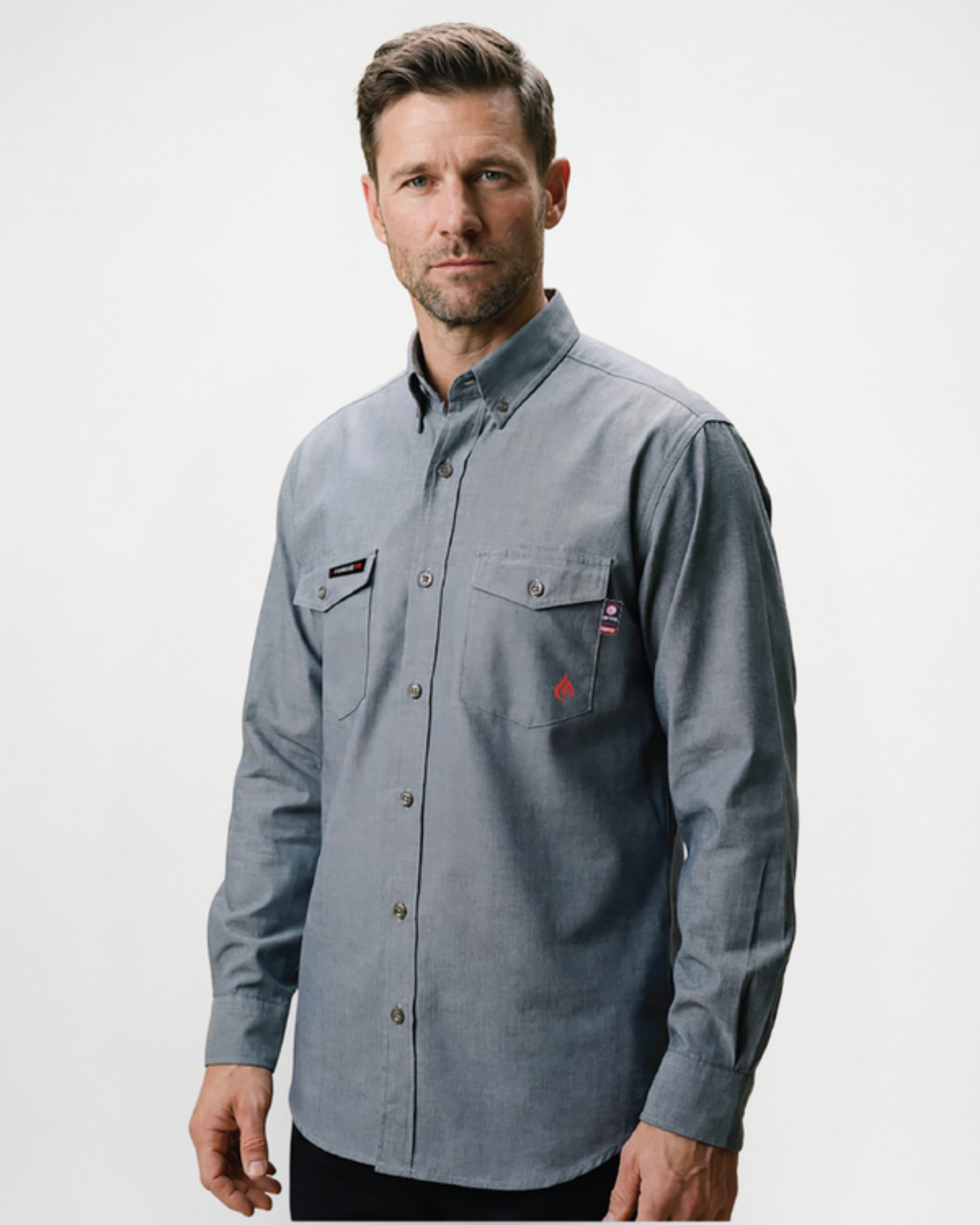 Forge FR  MEN'S FR SHIRT IFR 4.7oz GREY
