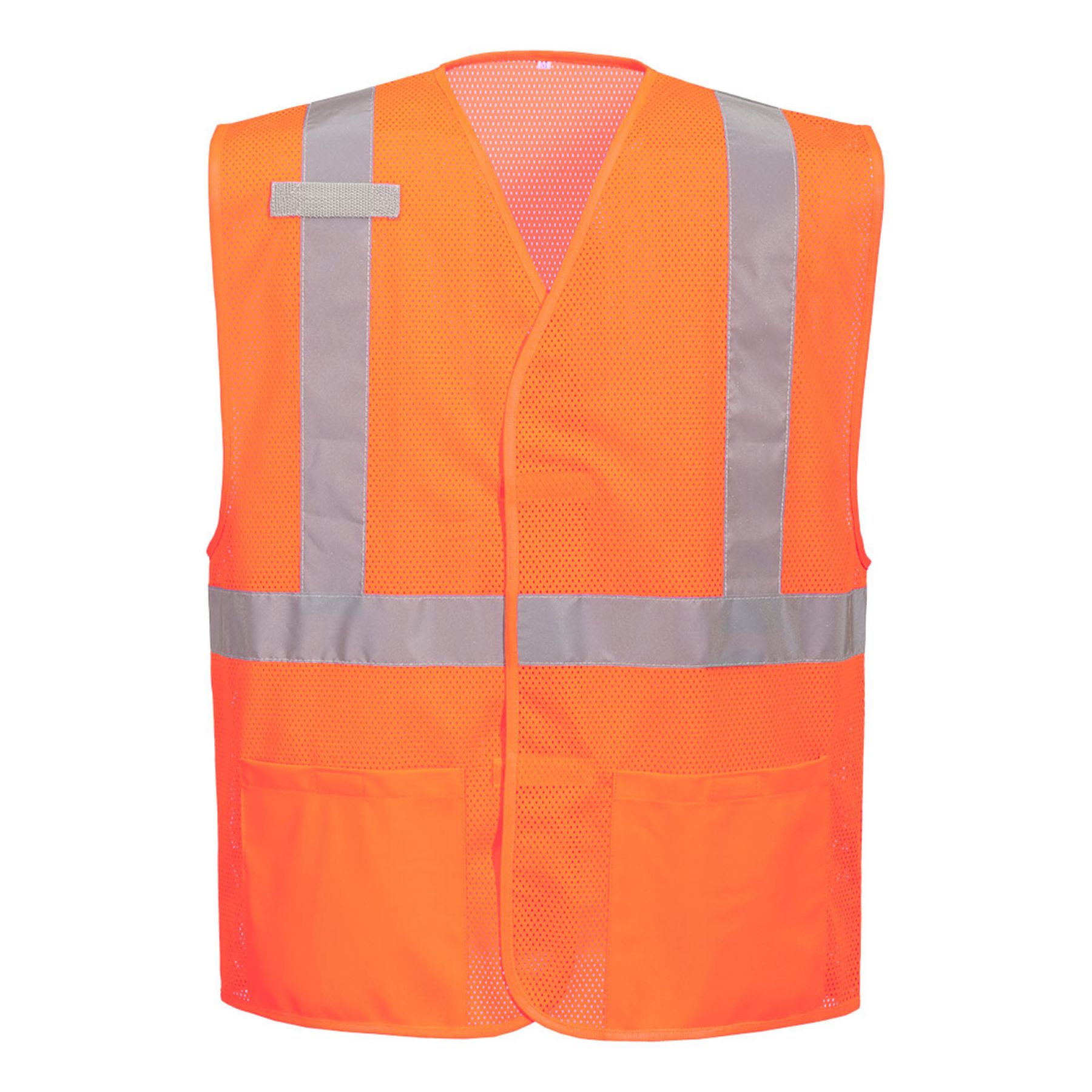 Portwest  Economy Hi-Vis Mesh External Pocket Vest